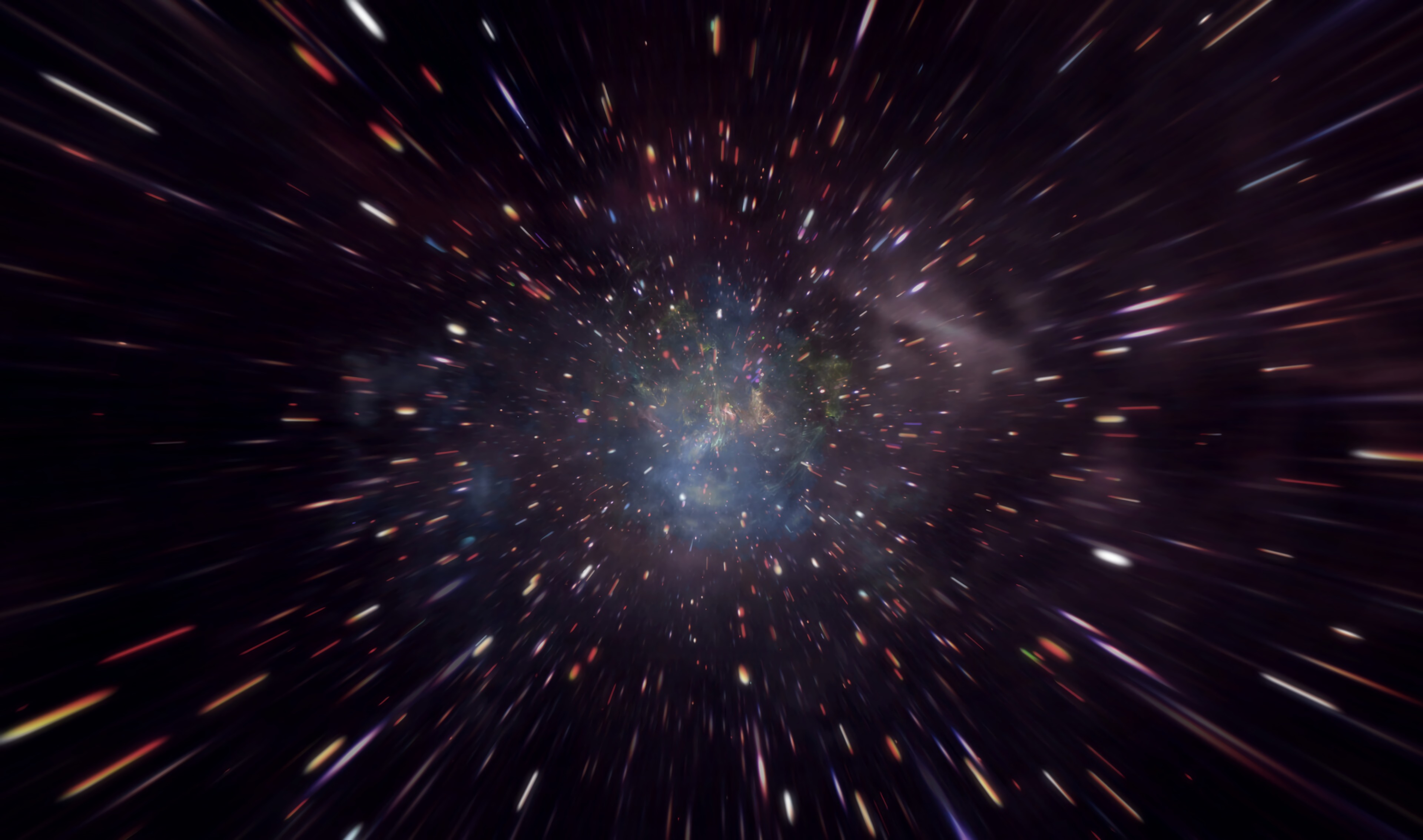 Download mobile wallpaper Sparks, Smithereens, Shards, Abstract, Cosmic Explosion, Space Explosion, Smoke for free.