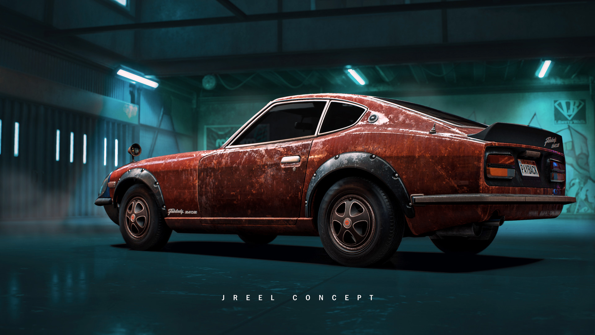 Nissan 240 z Fairlady РѕР±РѕРё