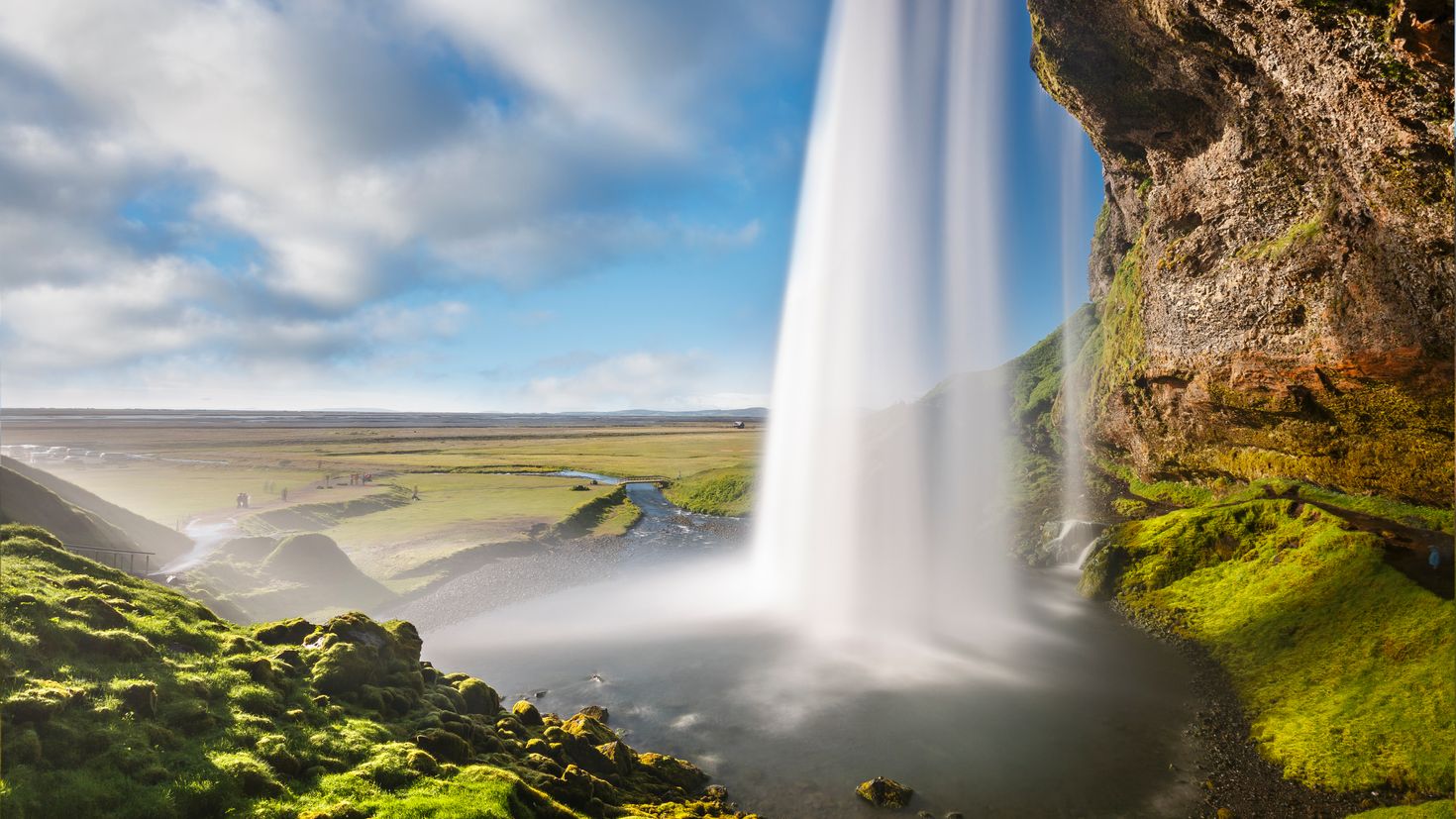 Исландия горные ручьи