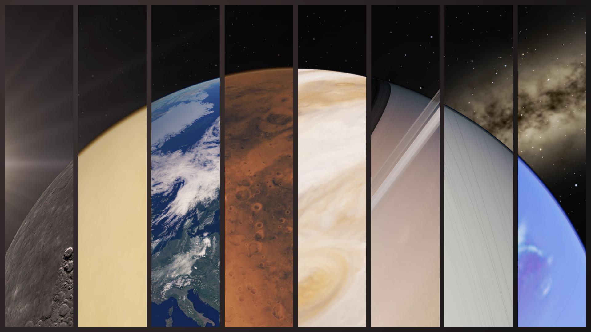 solar system, sci fi download HD wallpaper