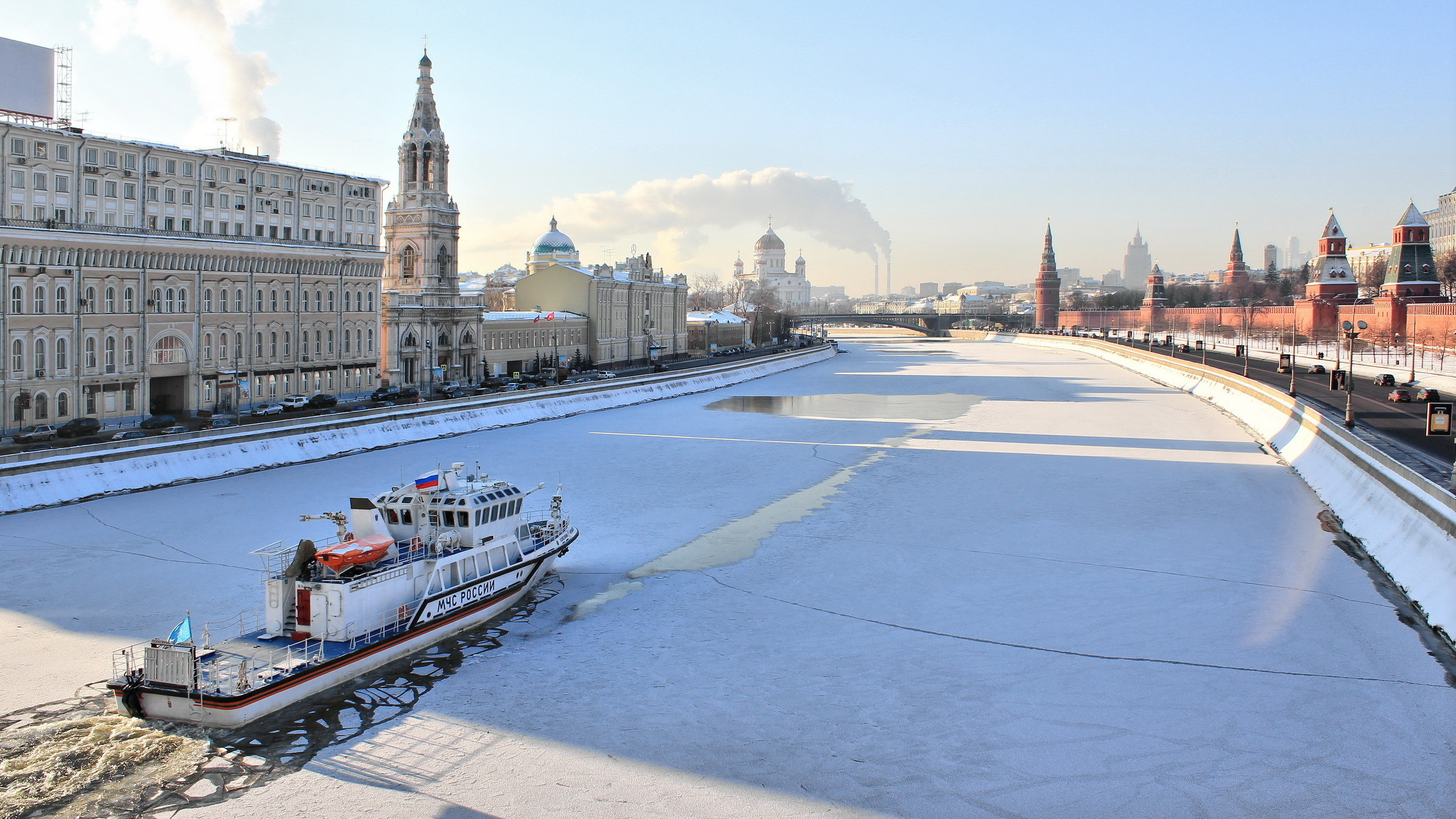 man made, moscow, moscow river, motorship, russia, cities