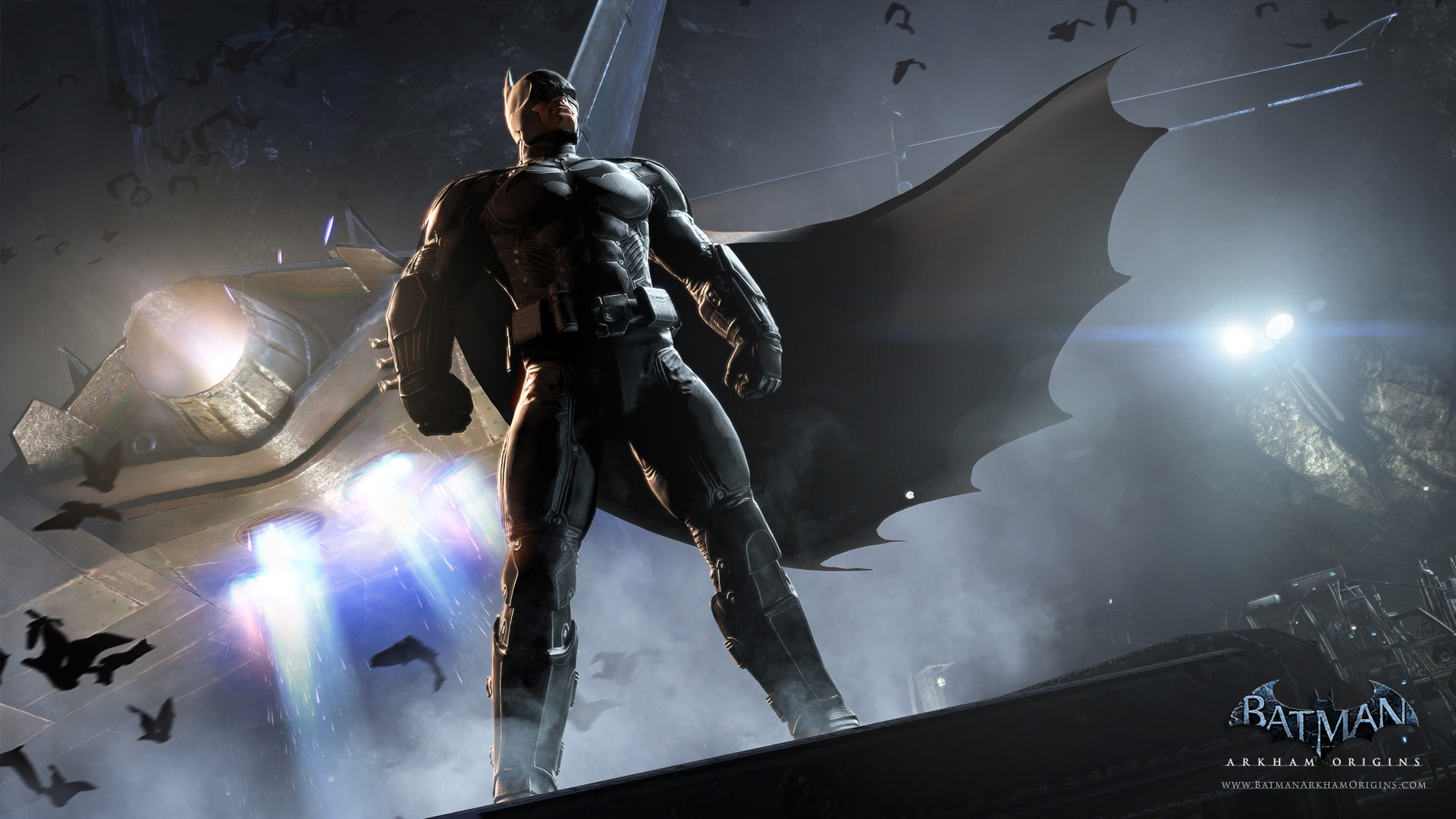 vertical wallpaper batman, video game, batman: arkham origins