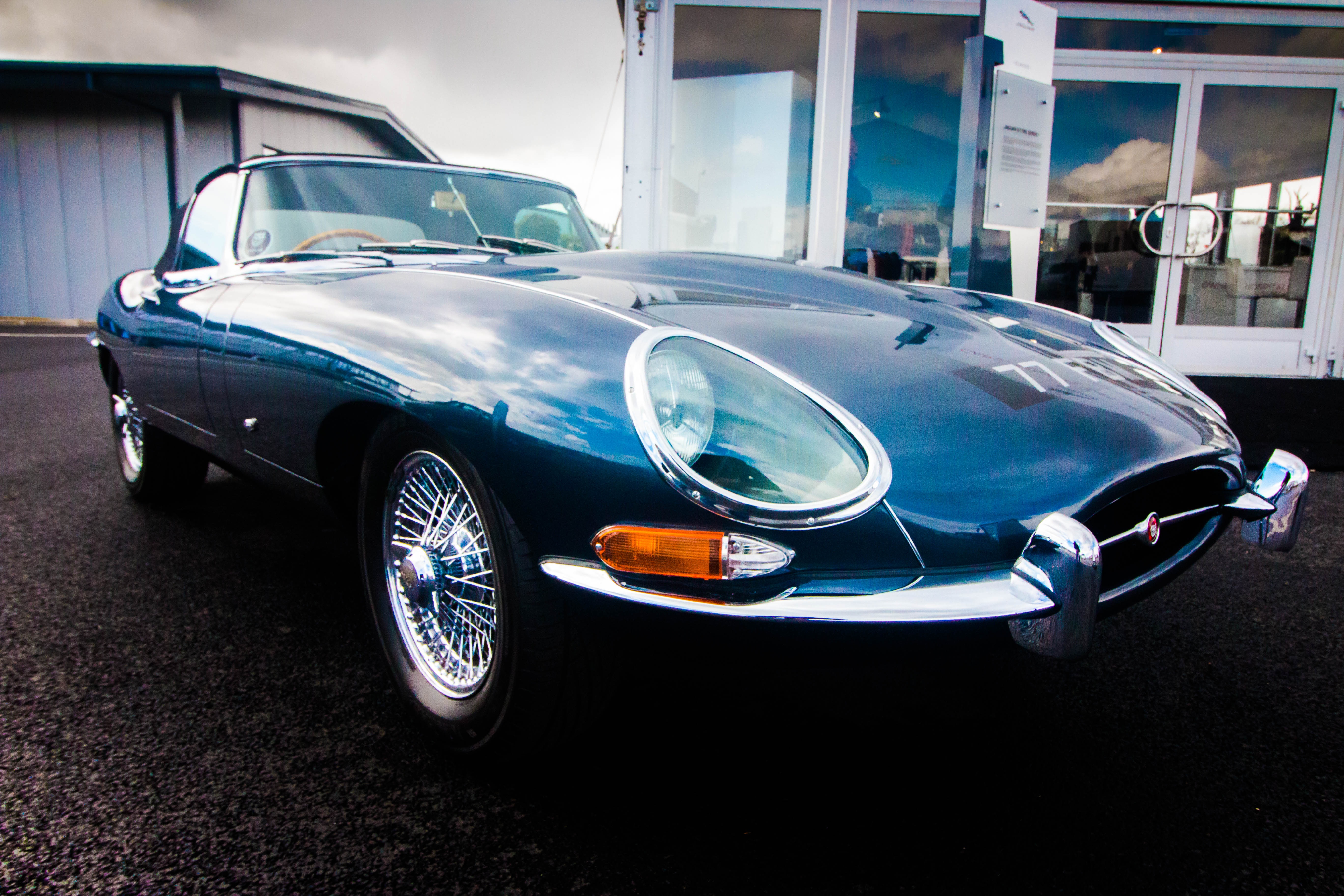 Handy-Wallpaper Jaguar, Cars, Seitenansicht, Retro, Klassisch kostenlos herunterladen.