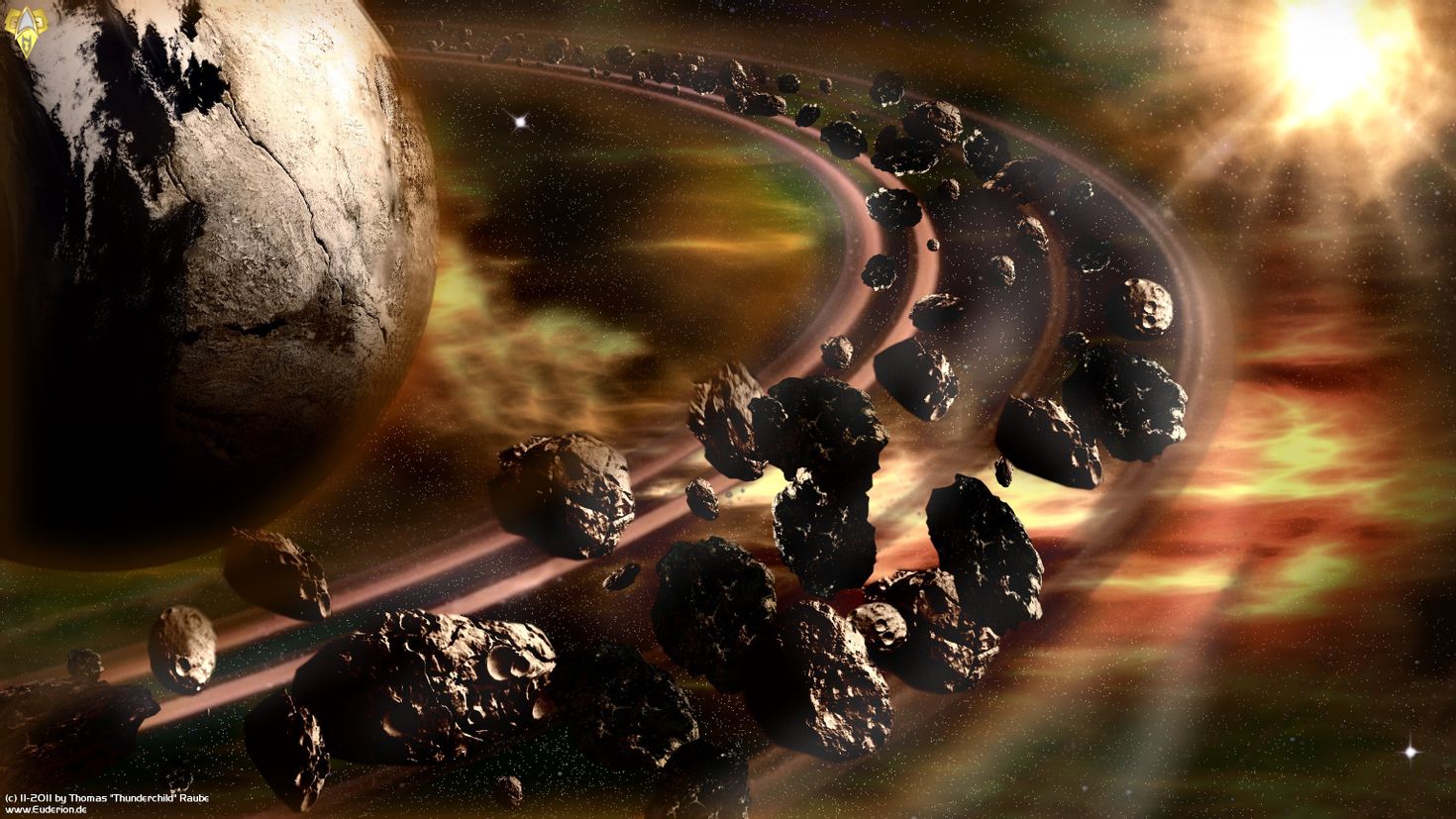 Планета земля 13. Пояс астероидов Планета Фаэтон. Пояс астероидов Марс Юпитер. Пояс астероидов Фаэтон НАСА. Кольцо астероидов в солнечной системе.