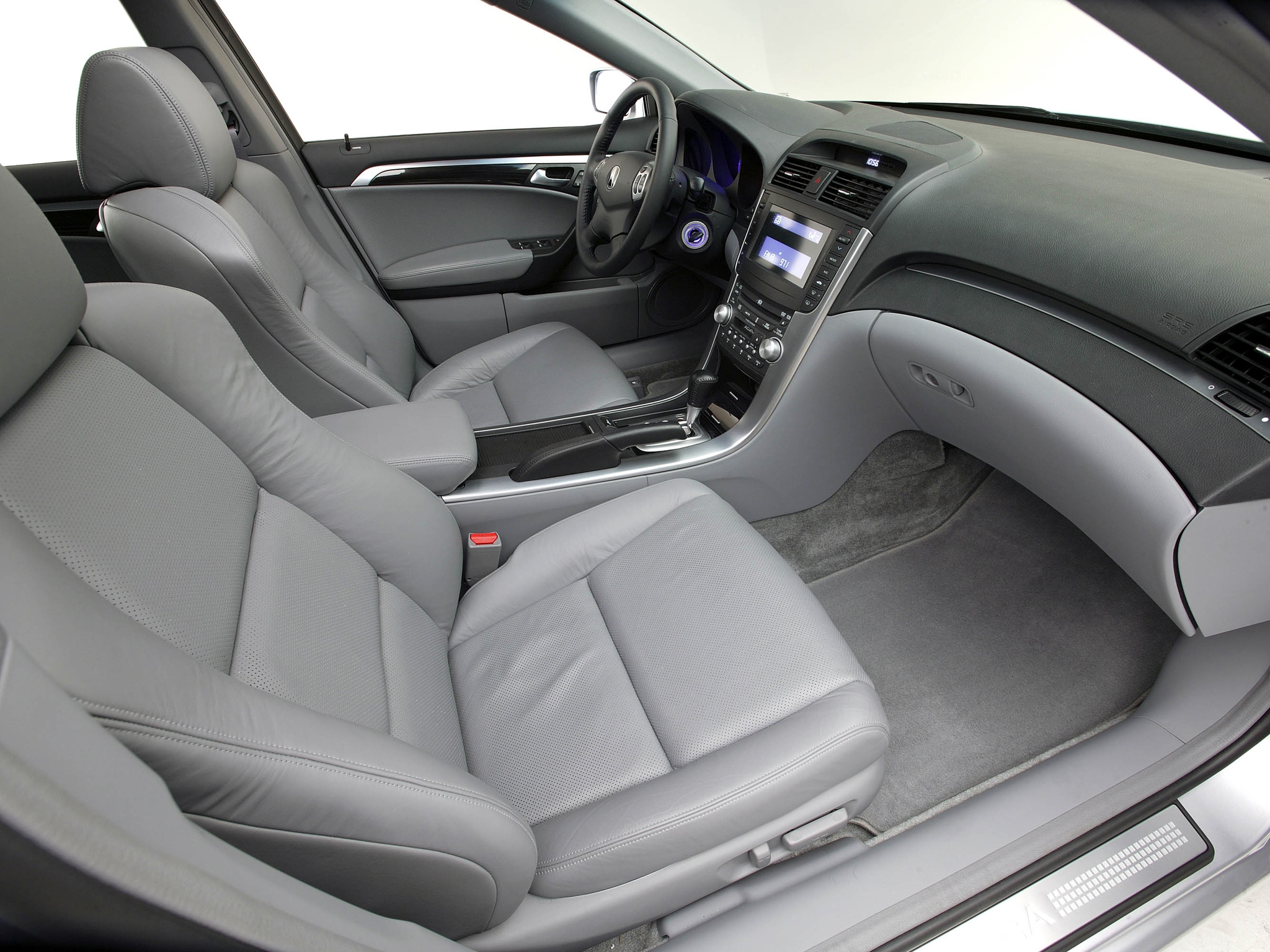 grey, acura, interior, cars, steering wheel, rudder, salon, tl, 2004