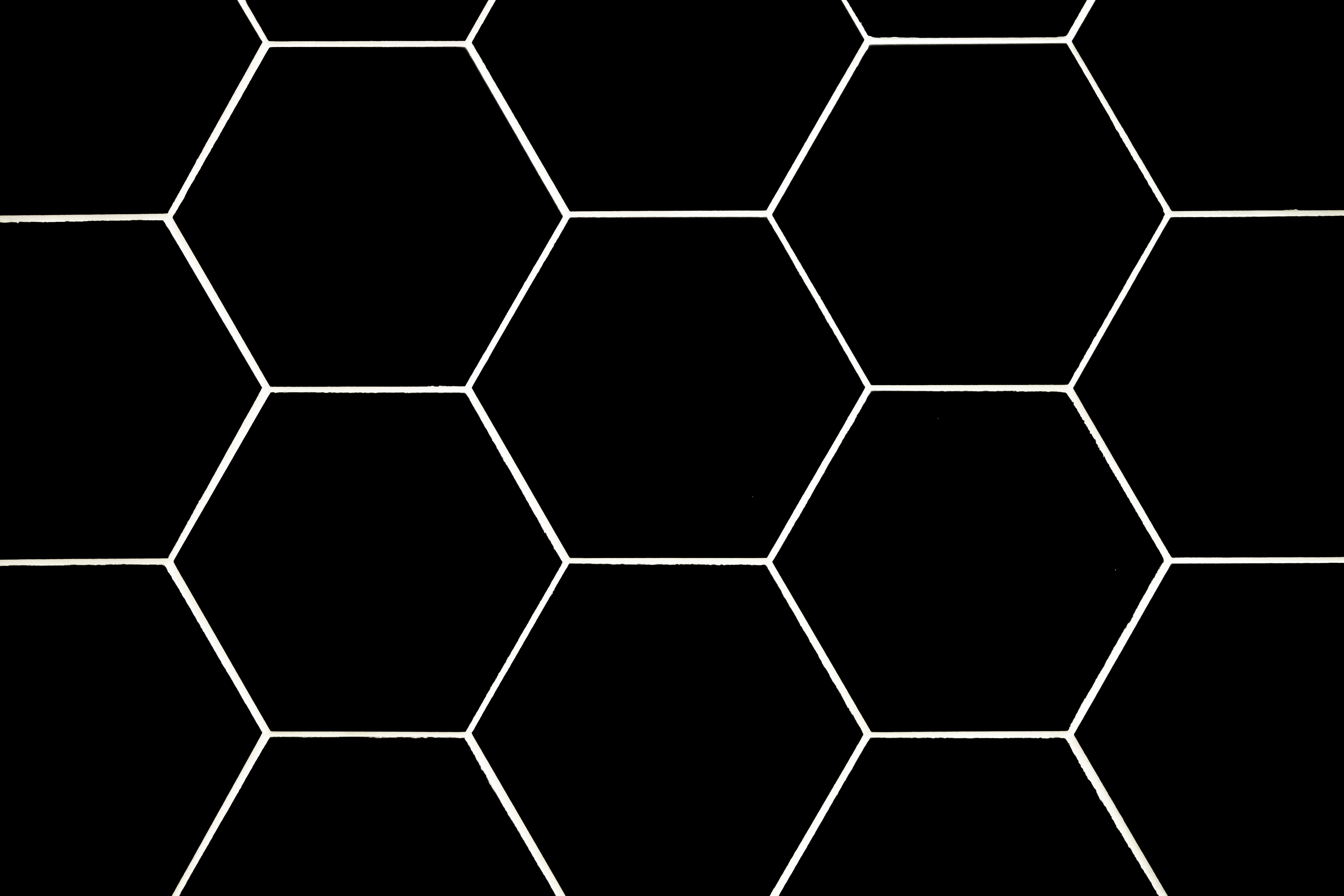 hexagons, black, grid, texture