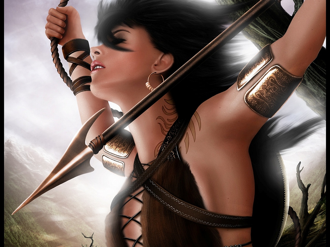 Амазонка женщина воин