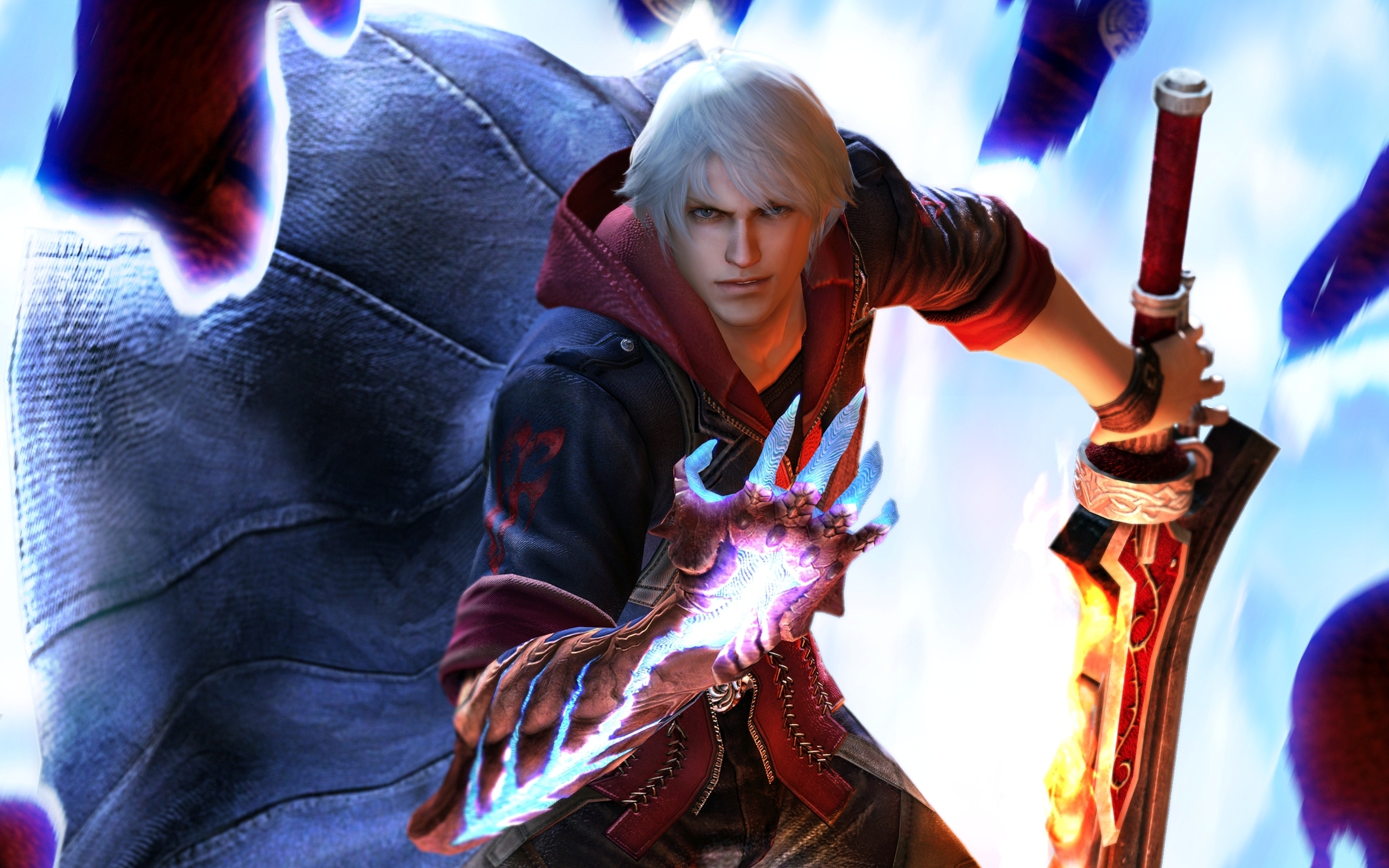 devil may cry 4, video game, nero (devil may cry), devil may cry QHD