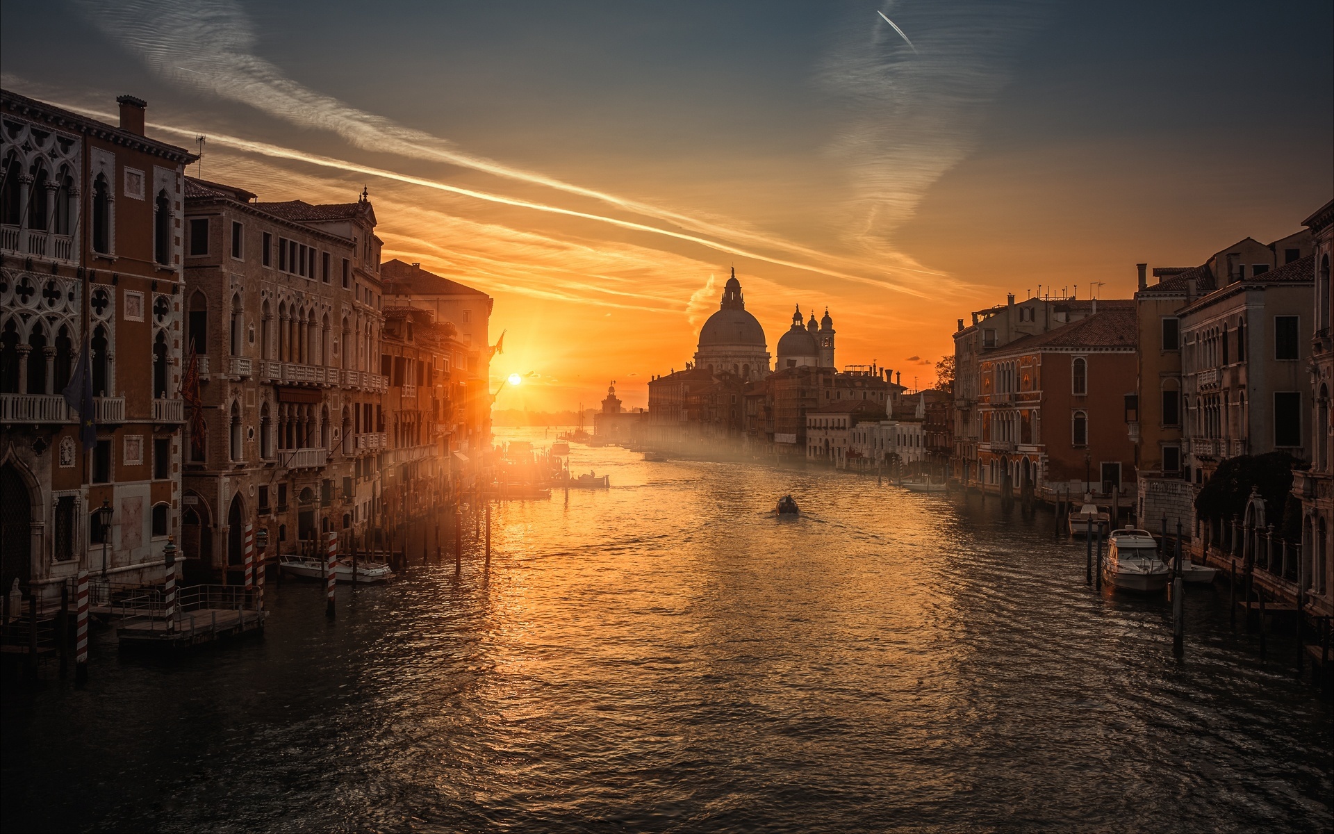 Италия Венеция закат