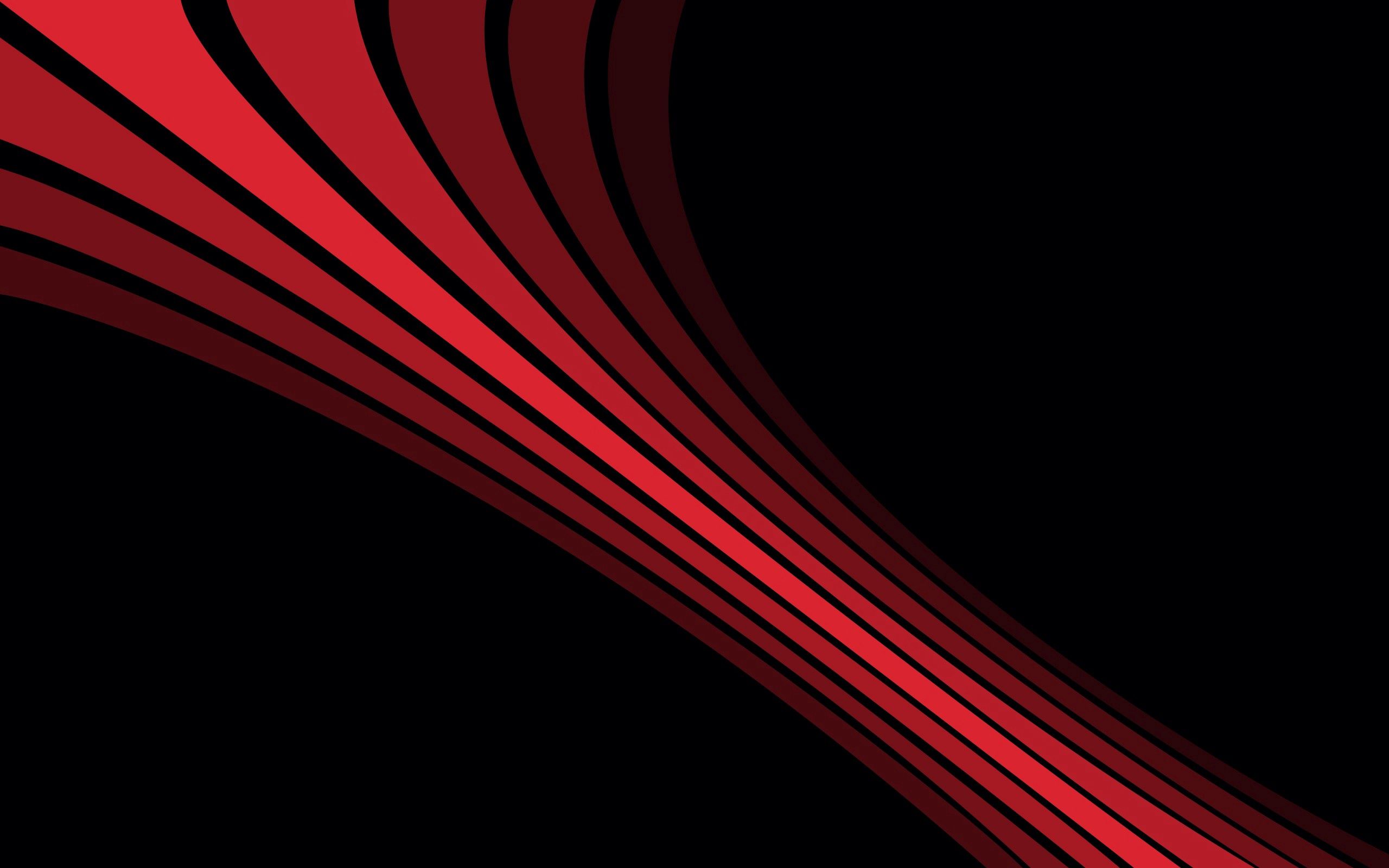 streaks, form, black, lines, abstract, red, shadow, stripes QHD