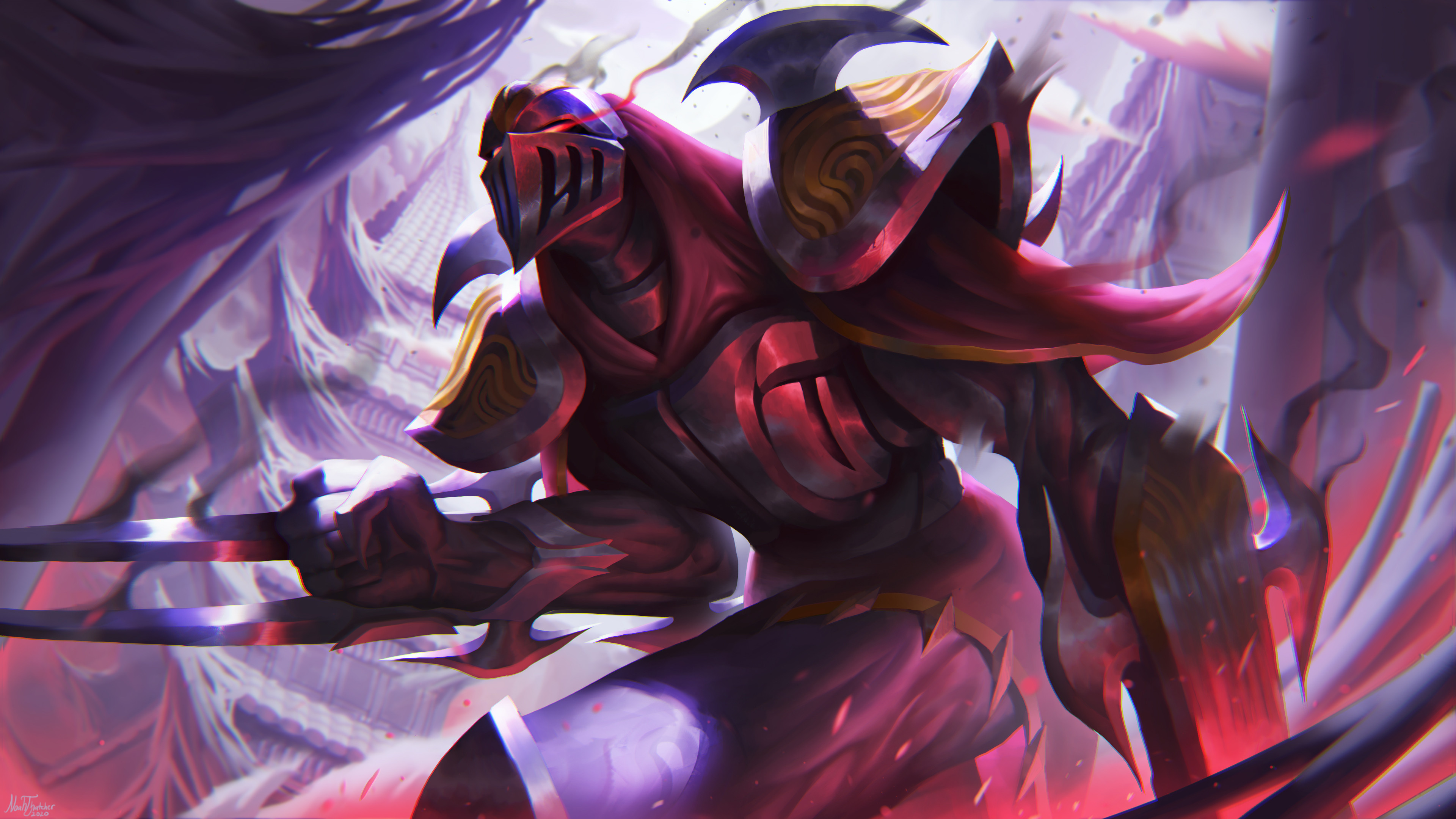 Zed LoL Wild Rift HD 4K Wallpaper #8.729