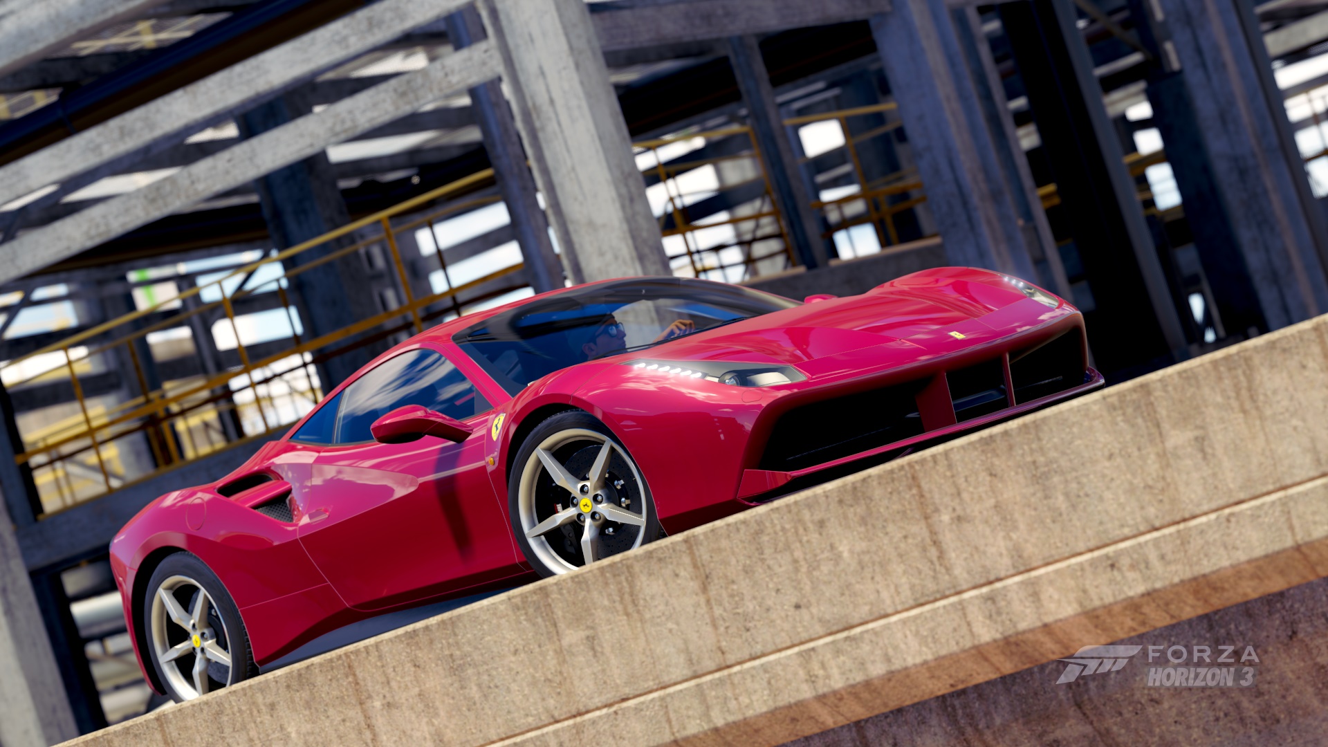 Wallpaper road, Ferrari, Forza Horizon 3 for mobile and desktop