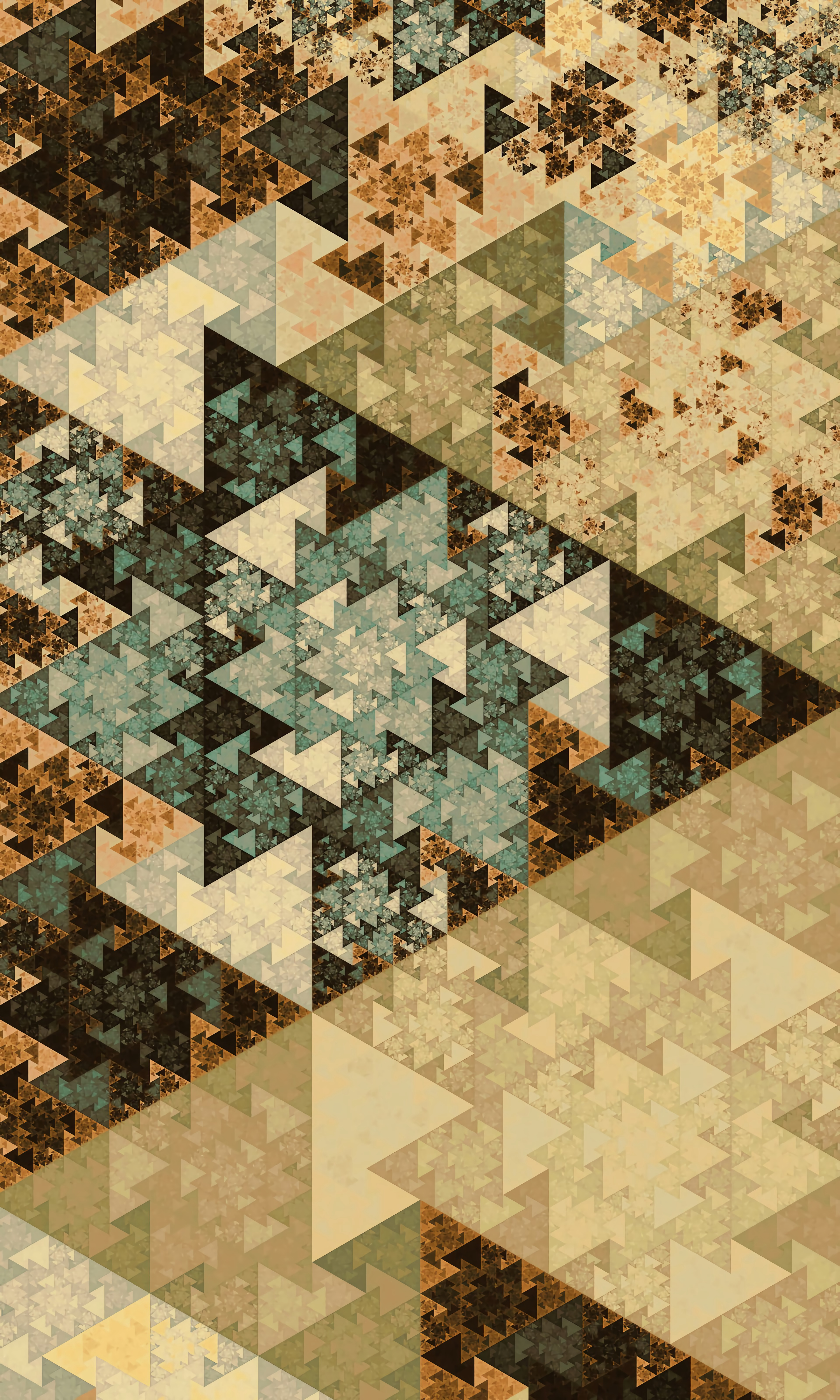 geometry, texture, textures, multicolored, motley, pattern, fractal, triangles