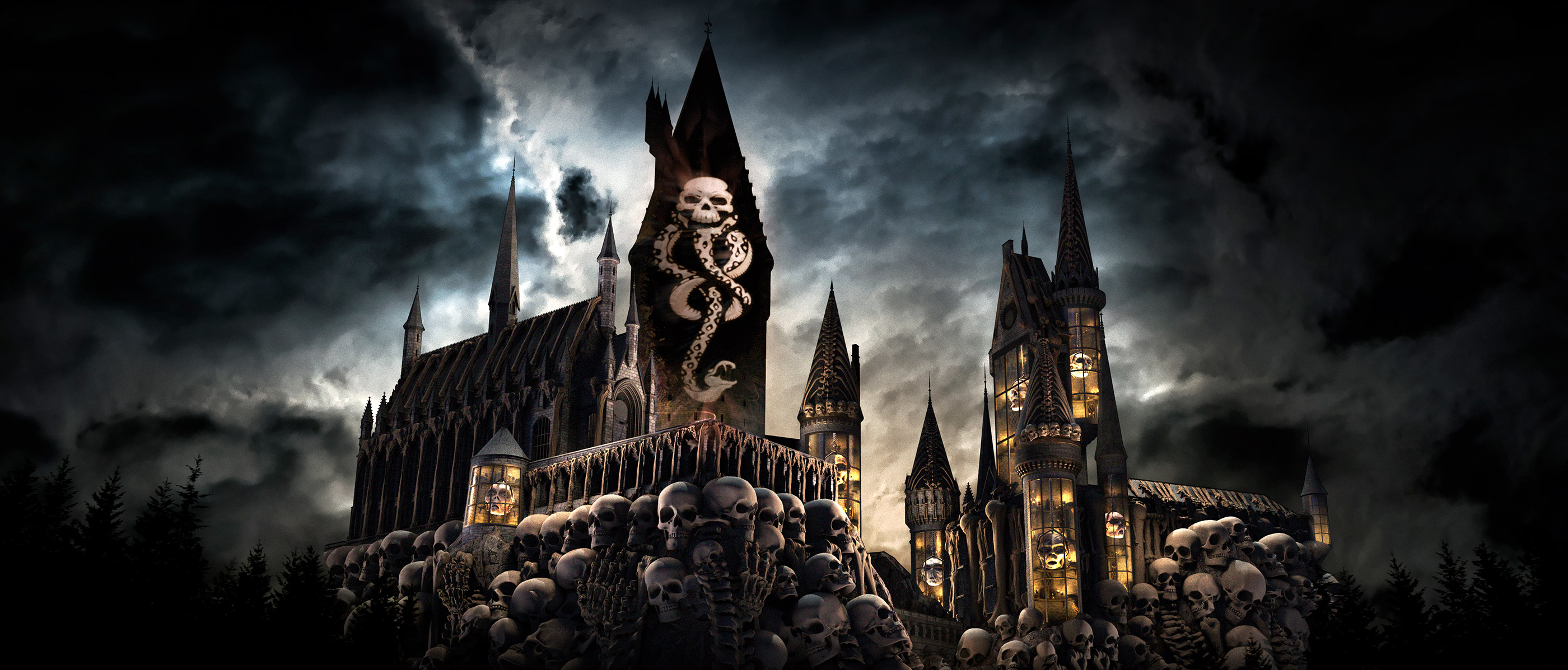 Гарри Поттер наследие Хогвартса замок
