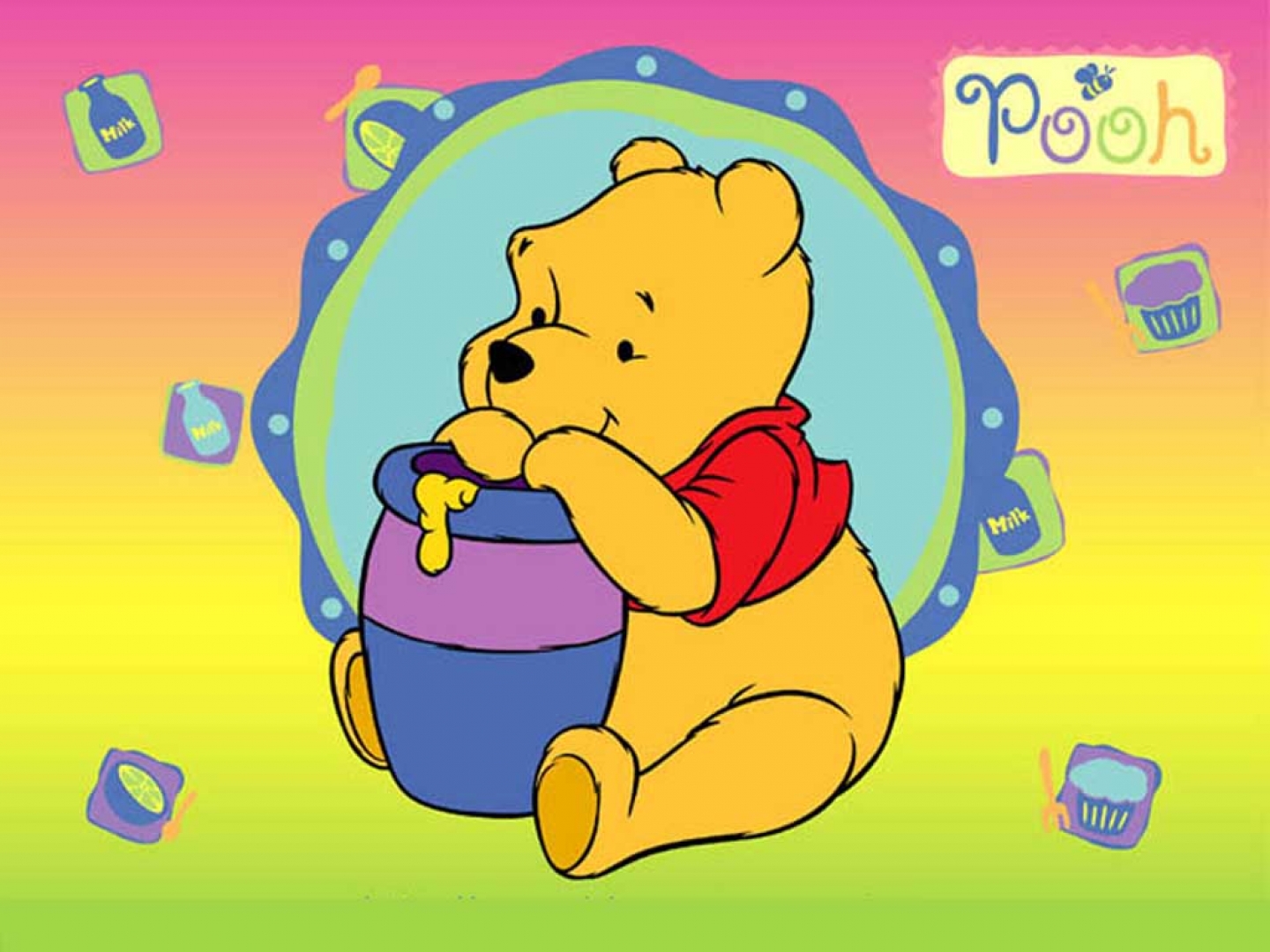 winnie the pooh, tv show phone background