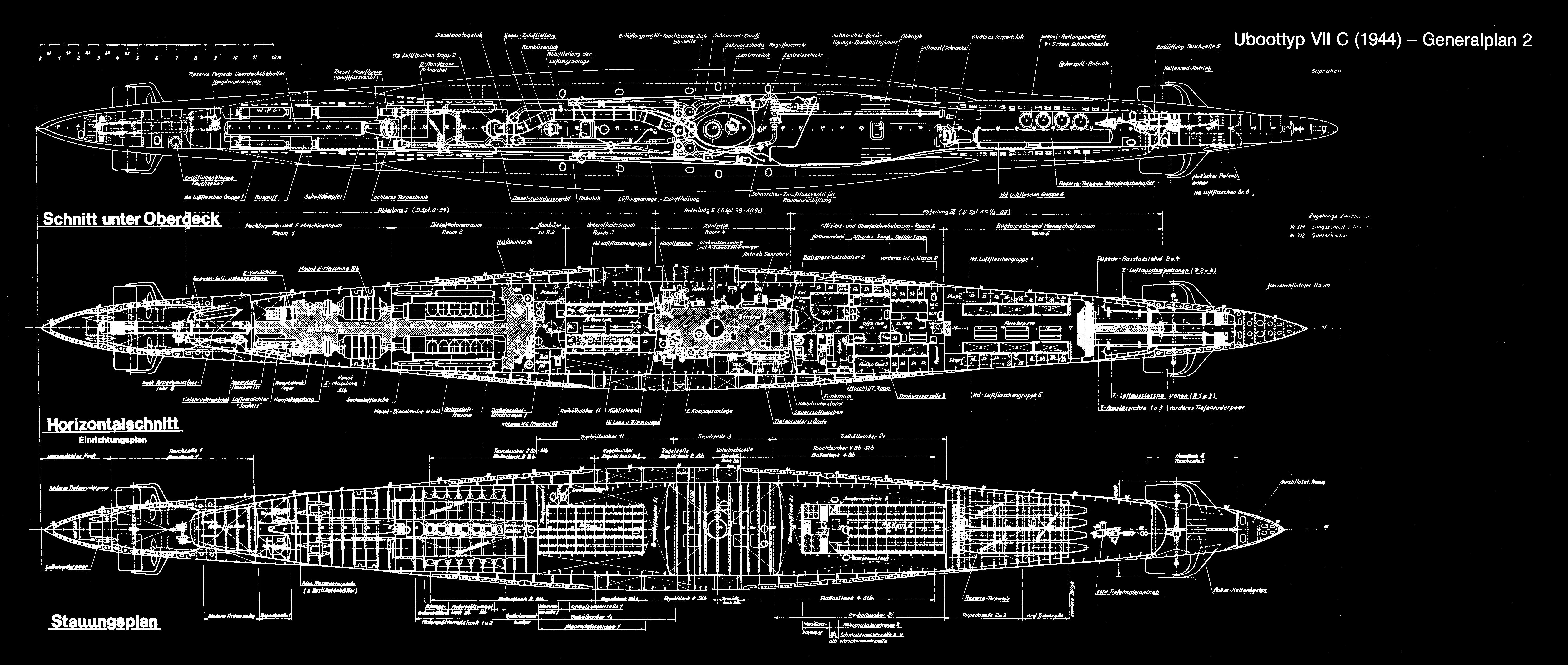 Free German Type Vii Submarine Background