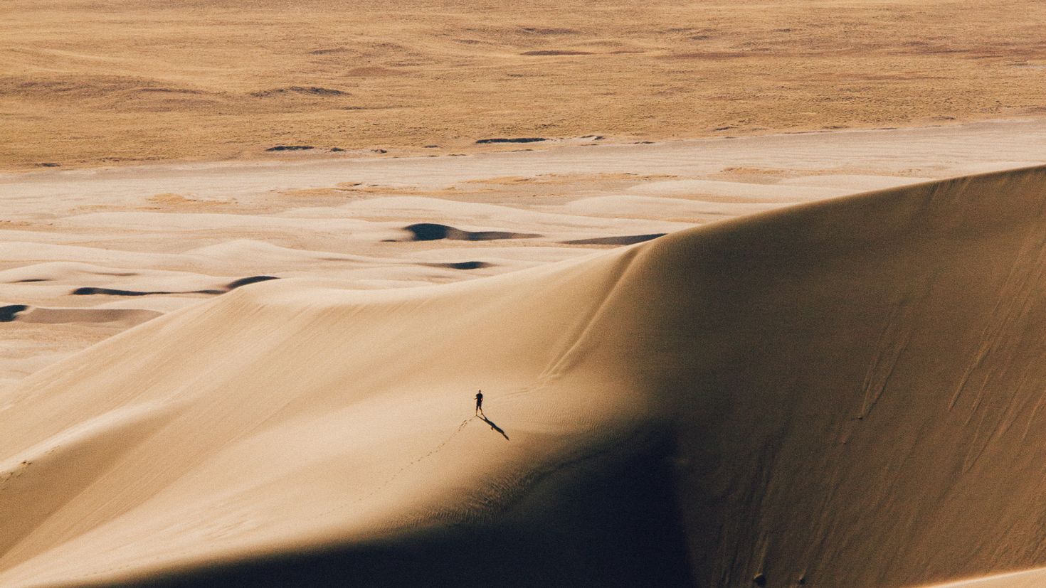 Будет ли третья часть дюны. Дюна Вильнева пустыня. Пустыня дюны 2. Лунообразная Дюна. Дюны Кравейн Египет.