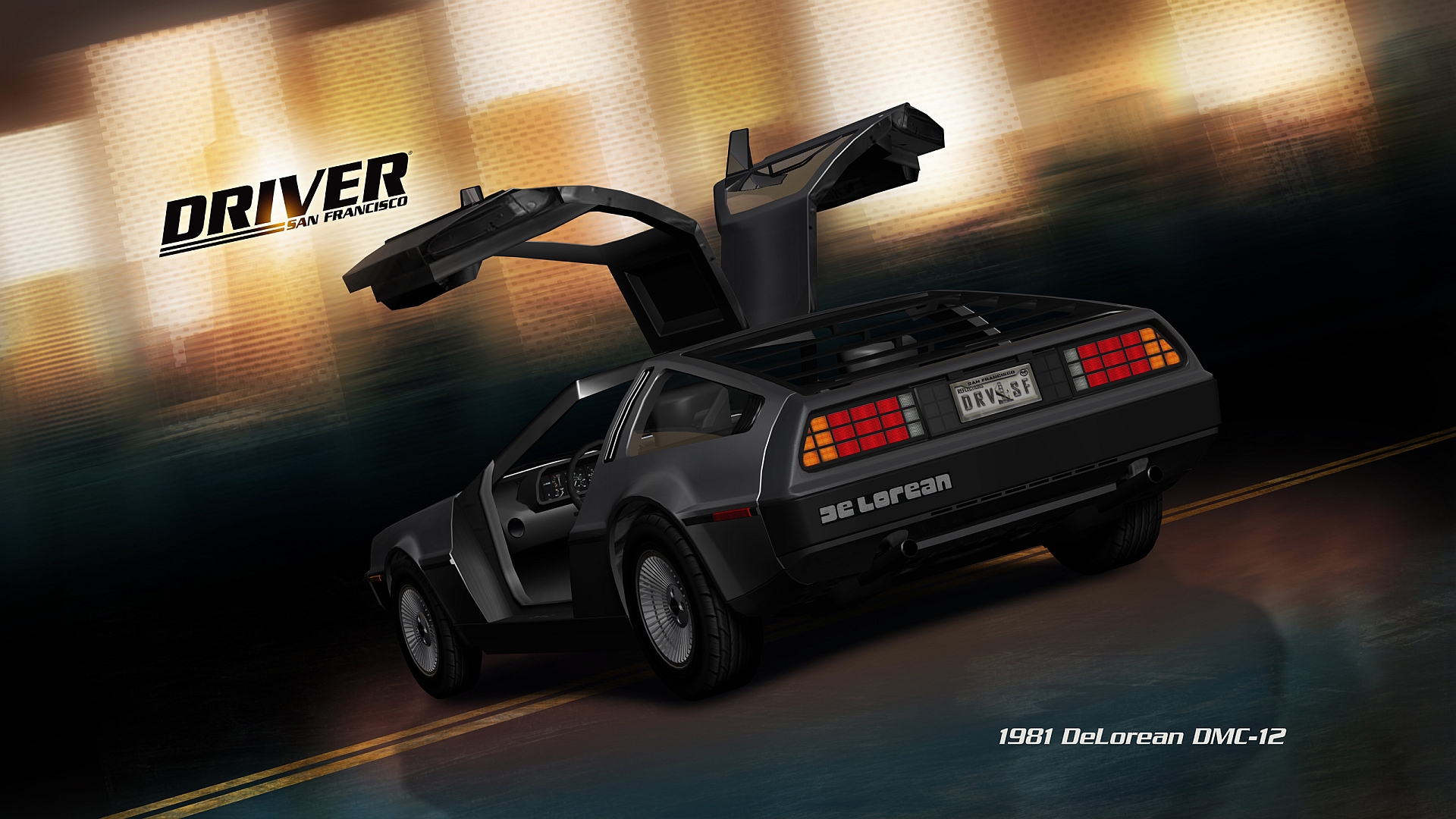 Driver San Francisco DELOREAN DMC 12