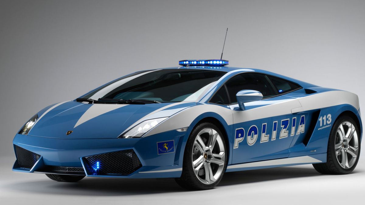 Легковой автомобиль Auldey Lamborghini Gallardo Police (lc258840) 1:16. Jigsaw Police.
