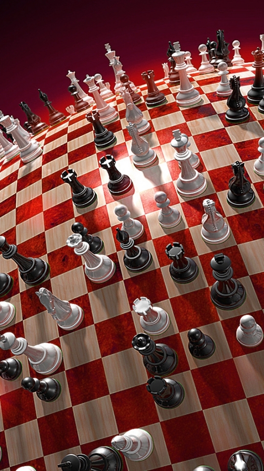 The king the most precious piece of the chess game is on the chessboard  2K wallpaper download