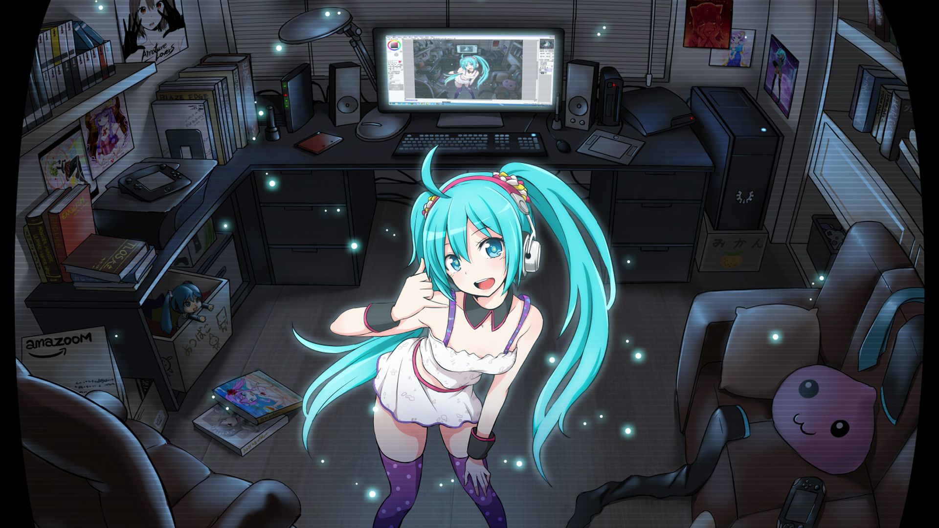 hatsune miku, anime, vocaloid wallpapers for tablet