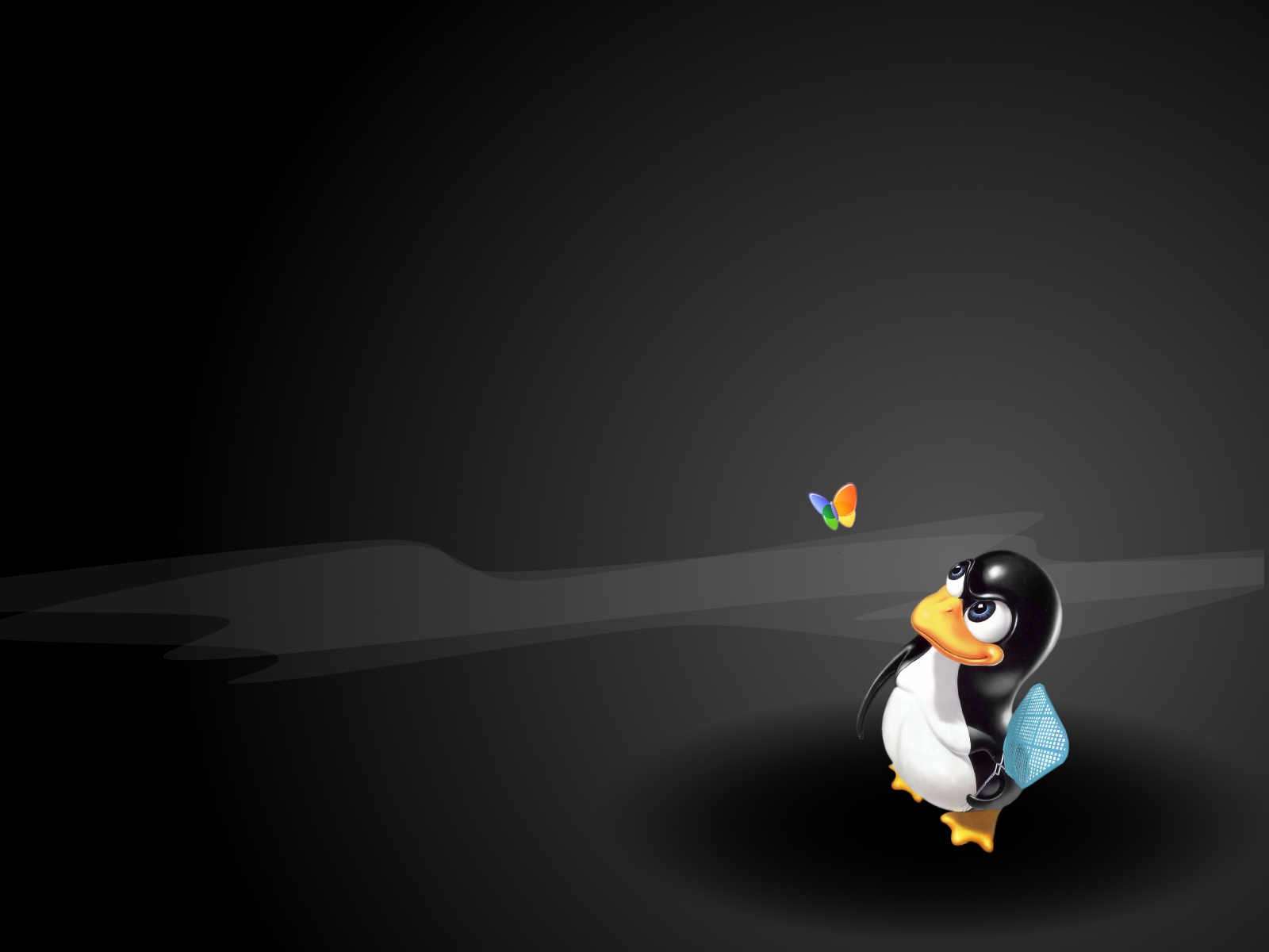 1076181 Bild herunterladen linux, technologie, pinguin - Hintergrundbilder und Bildschirmschoner kostenlos