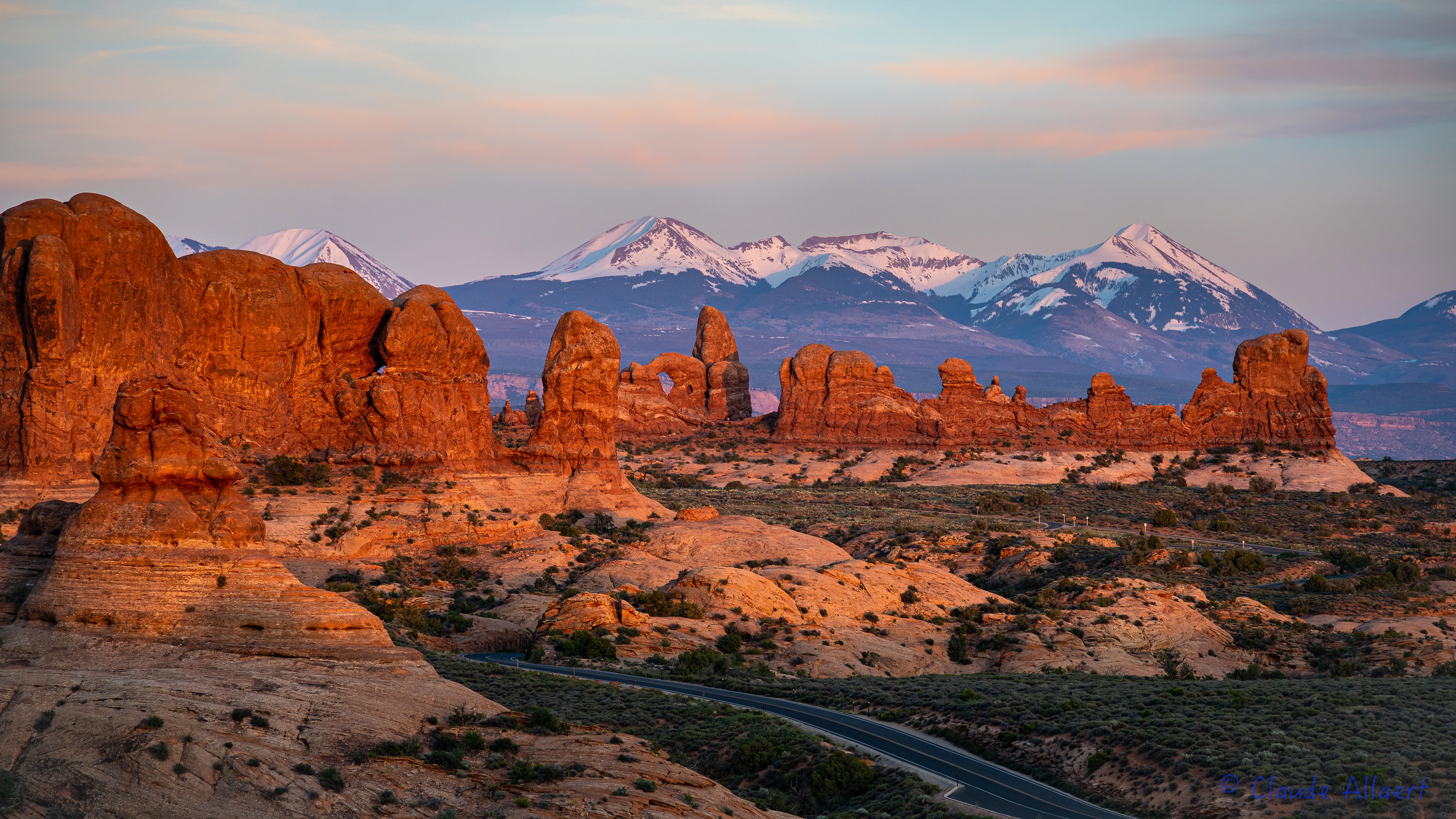 earth, arches national park, landscape, mountain, road, usa, utah, national park cellphone