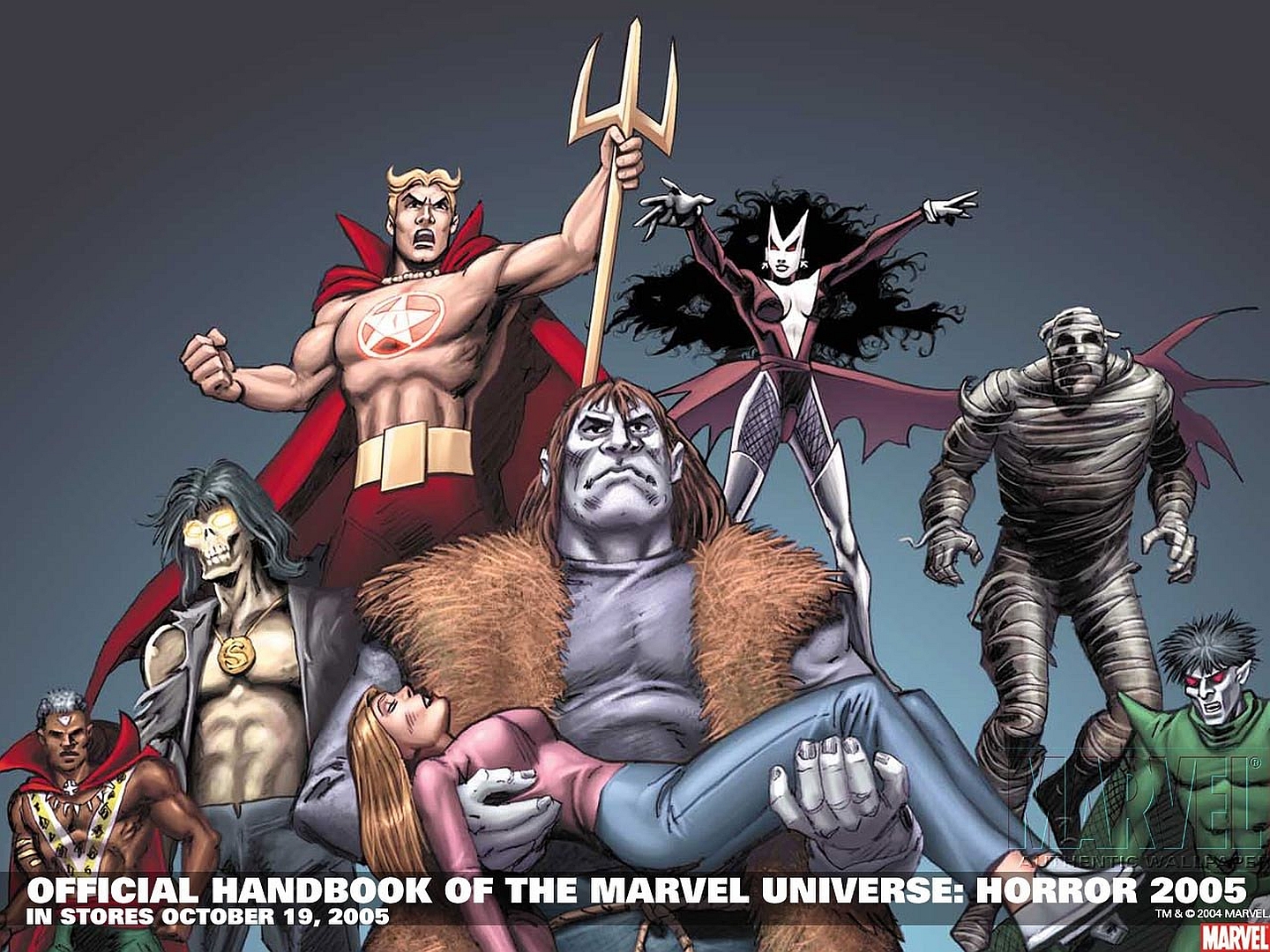 Download mobile wallpaper Comics, Marvel Comics, Daimon Hellstrom, N'kantu The Living Mummy, Brother Voodoo for free.