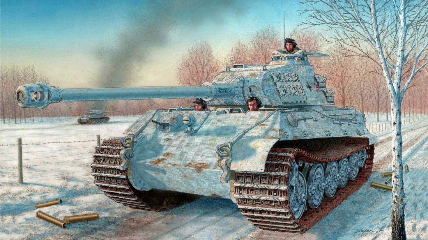 Тяжёлый танк PZKPFW vi Ausf. B «Tiger II»