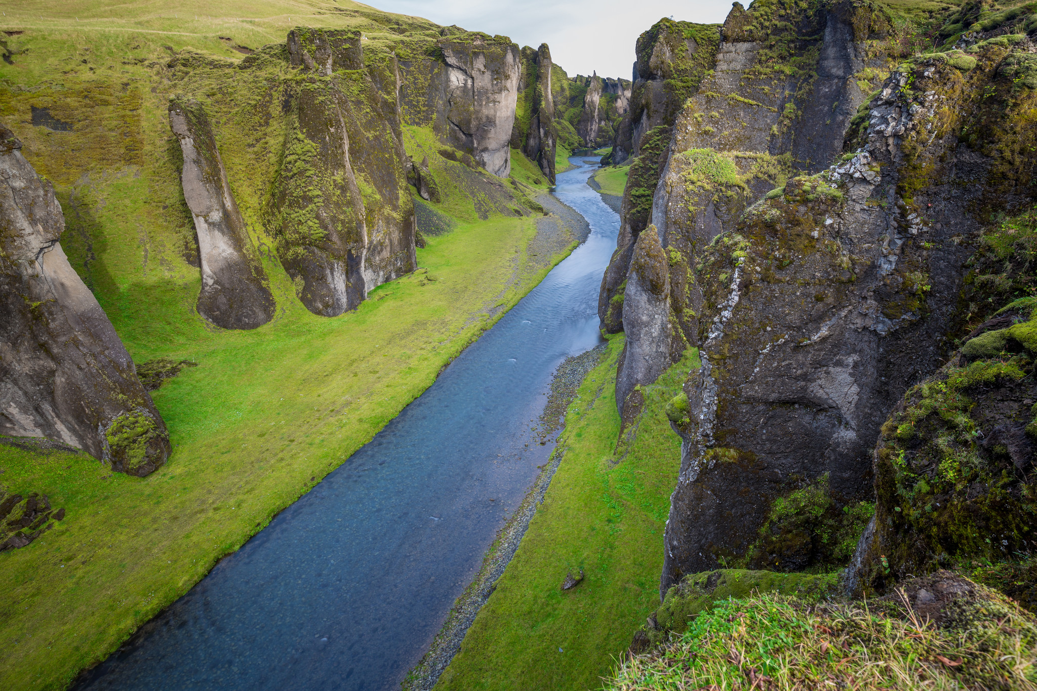 Исландия обои каньон