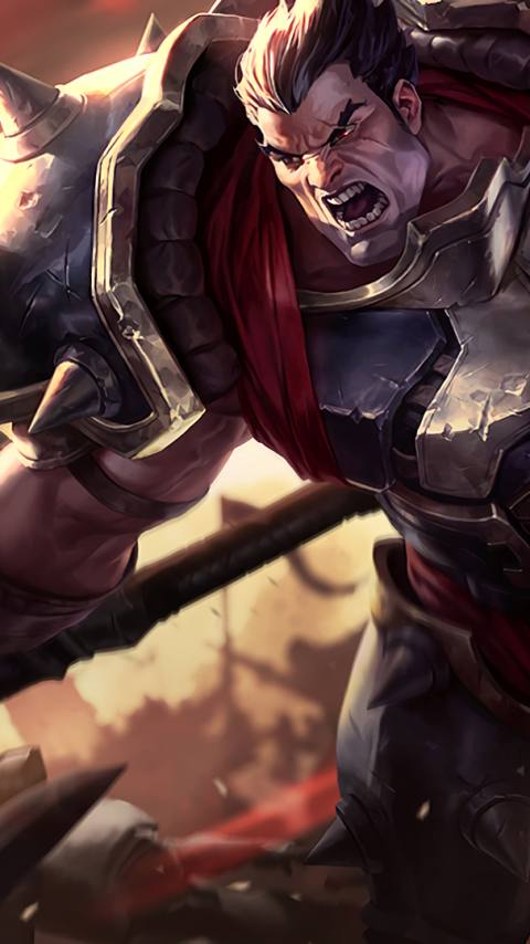 League of Legends Wallpaper 4K, Darius (LoL), Spirit Blossom