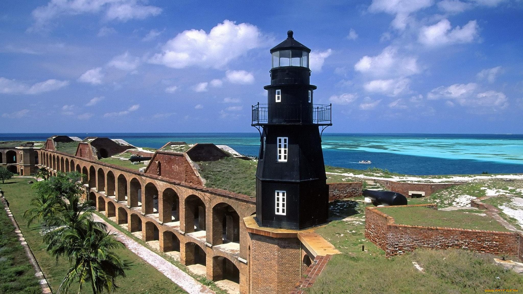 man made, lighthouse, florida mobile wallpaper