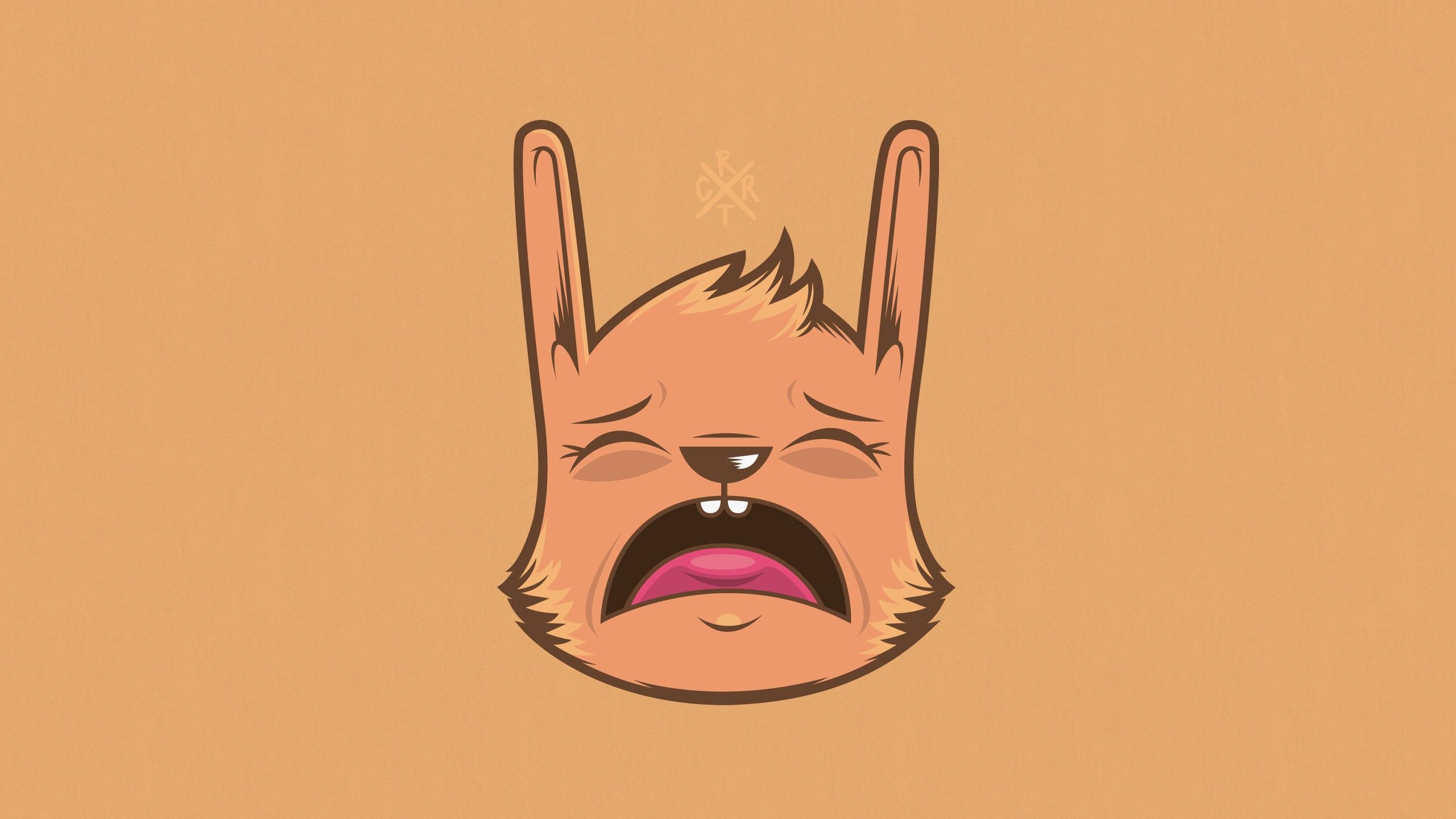 Free HD cry, picture, art, muzzle, drawing, color, paper, scream, emotions, hare, tears