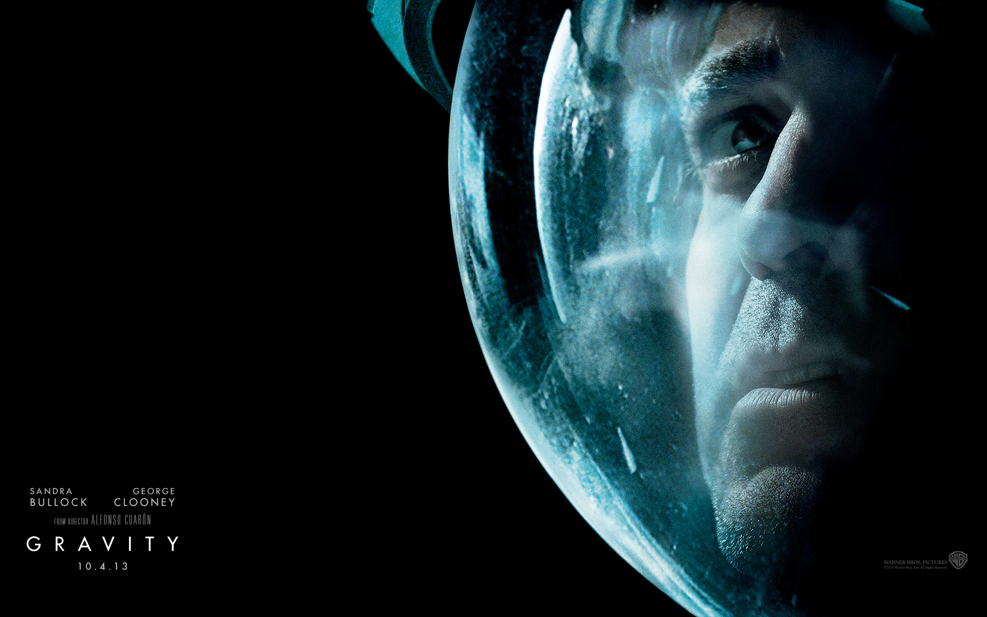 movie, gravity, george clooney, gravity (movie) wallpaper for mobile