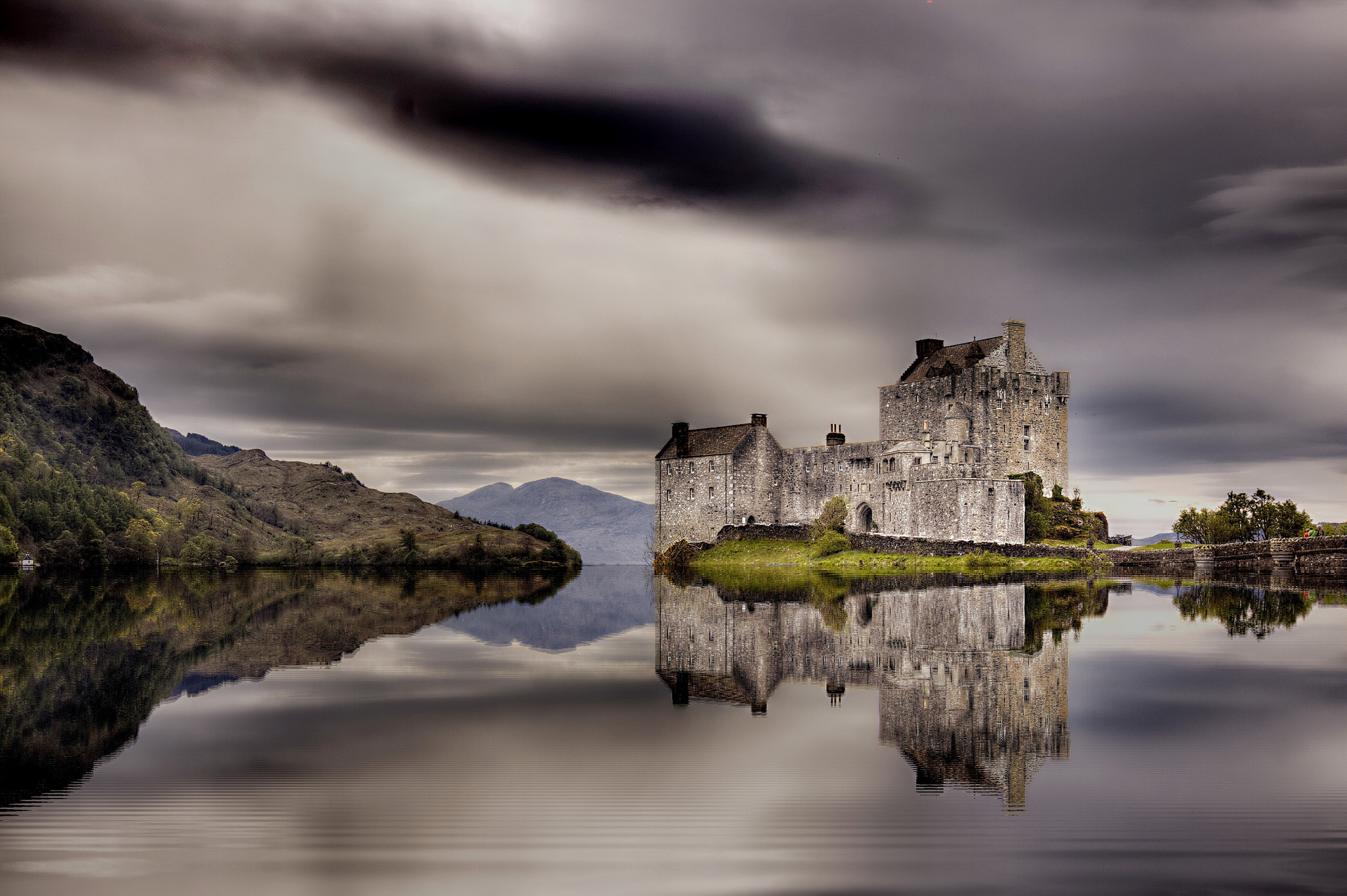 scotland, man made, castle, eilean donan castle, castles 5K