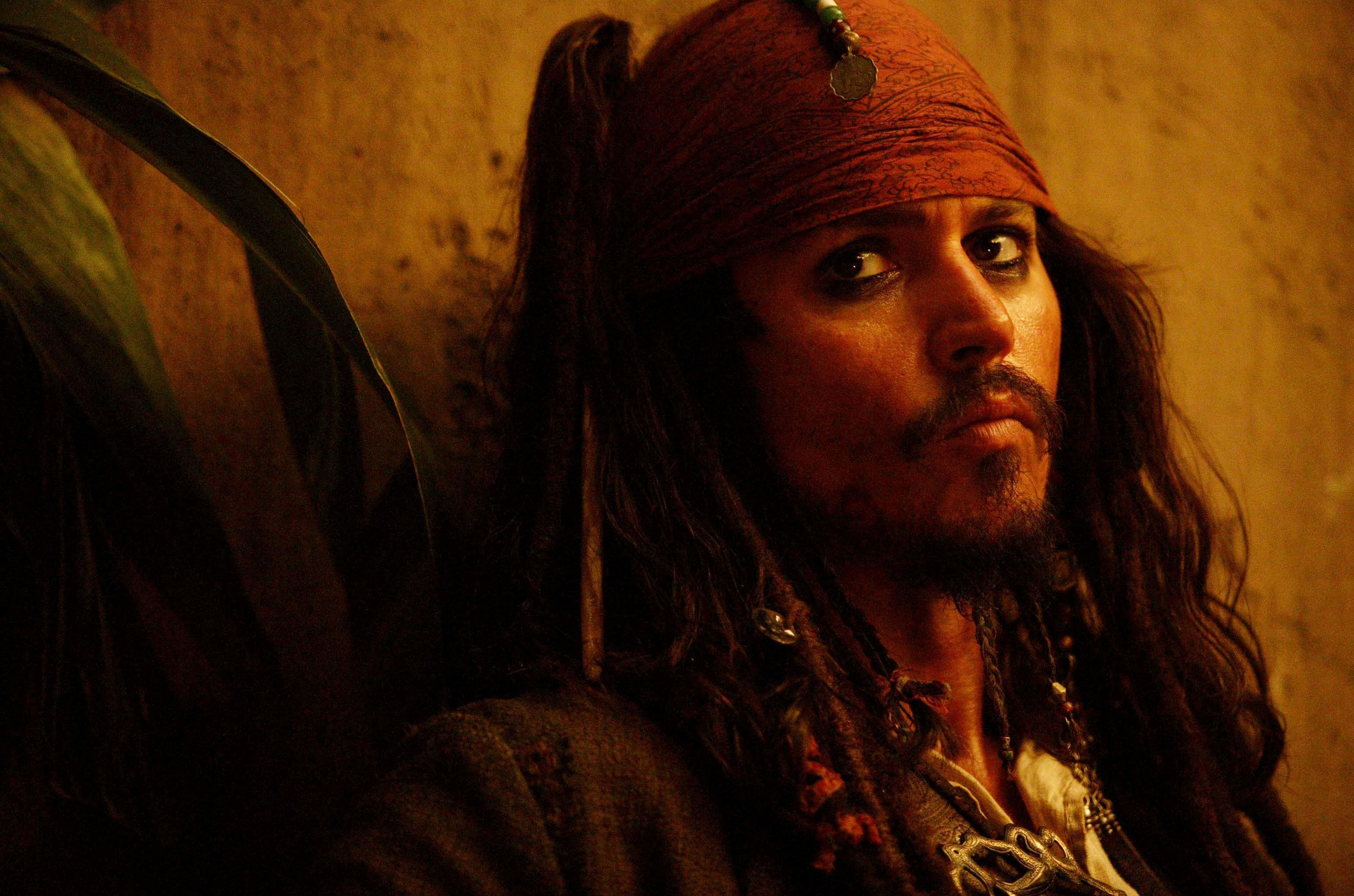 Mobile wallpaper jack sparrow, movie, pirates of the caribbean: dead man's chest, johnny depp, pirates of the caribbean
