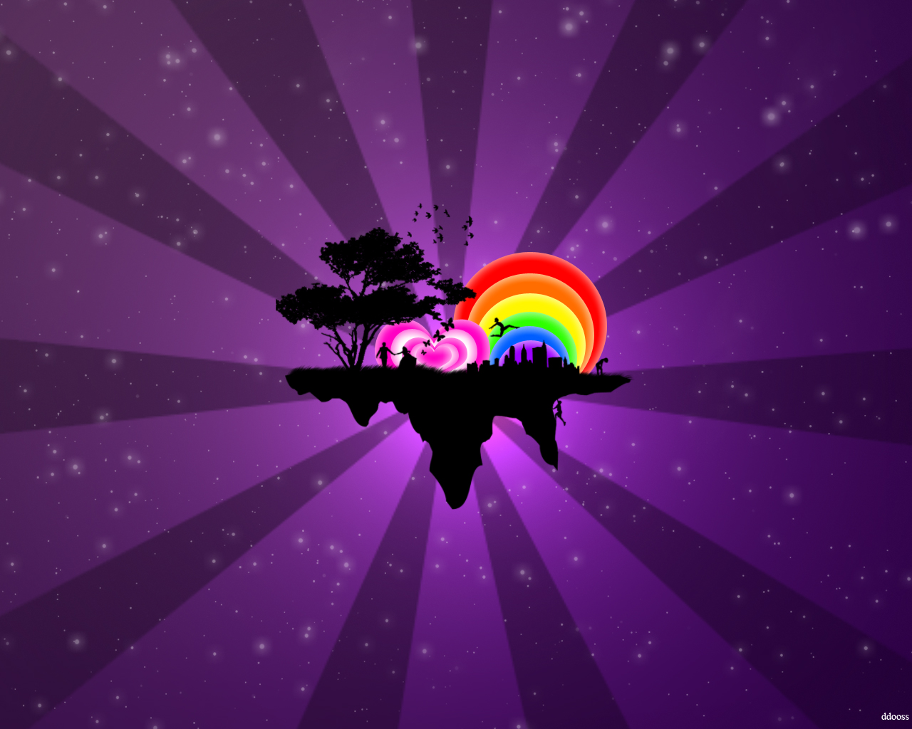  Rainbow HD Android Wallpapers