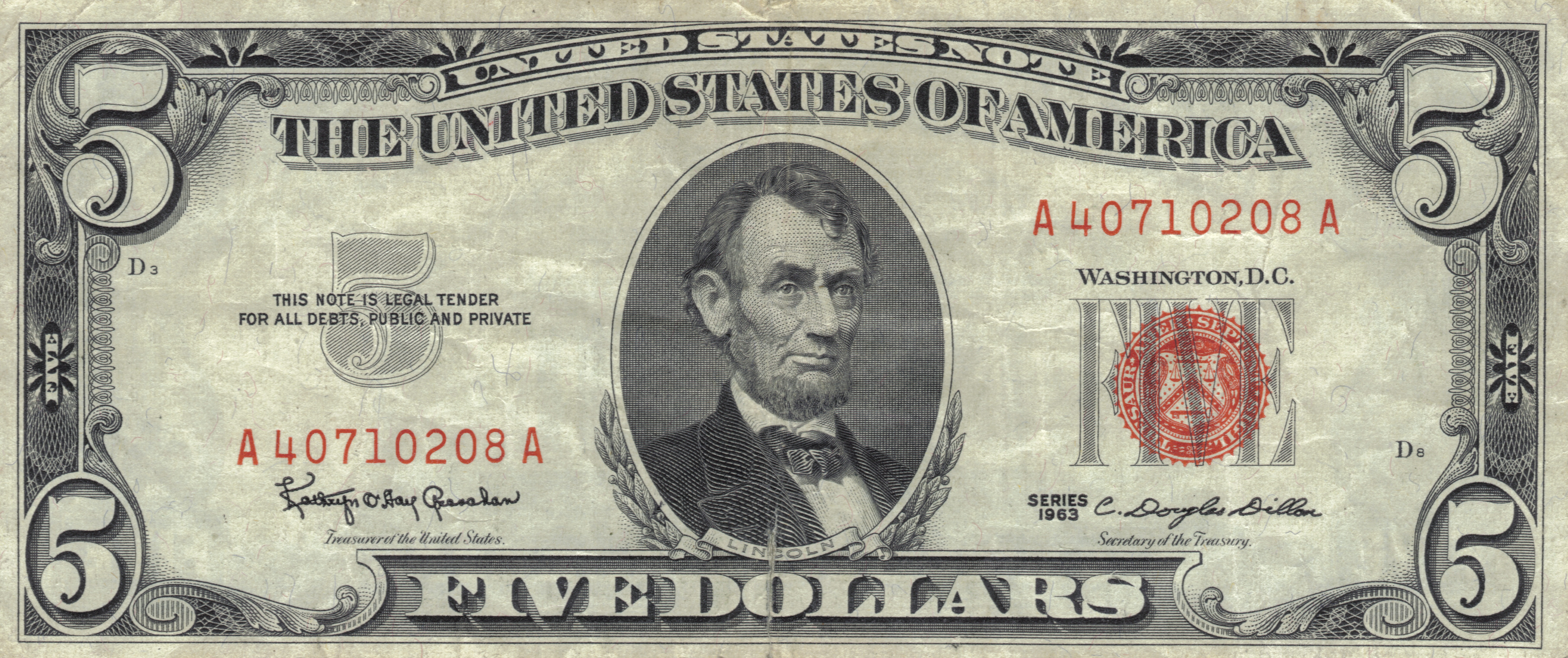 5 сша в рублях. Доллар Джона Кеннеди. 5 Долларов купюра. Пять долларов США.