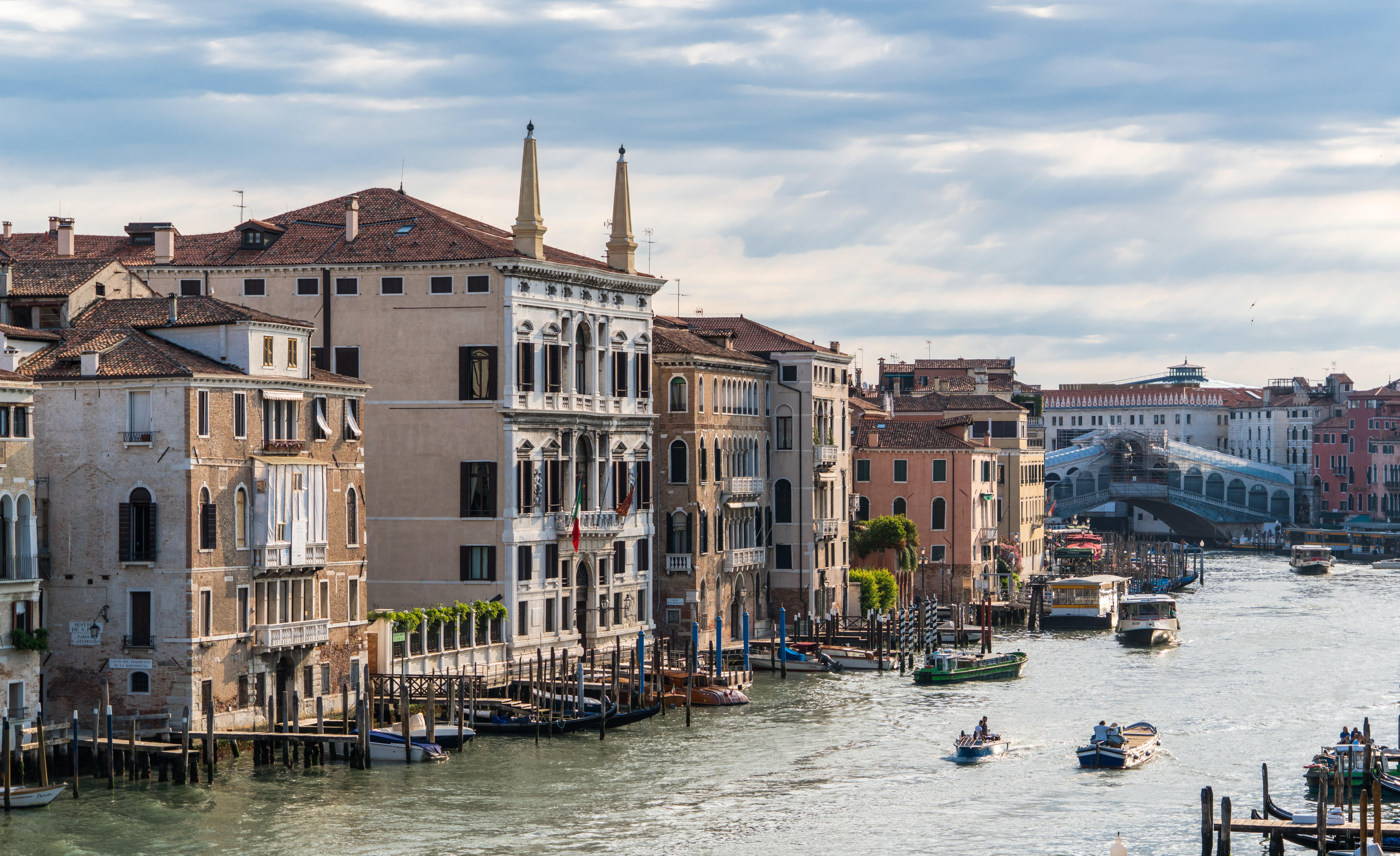 Завантажити шпалери безкоштовно Міста, Венеція, Канал, Ріальто, Італія картинка на робочий стіл ПК