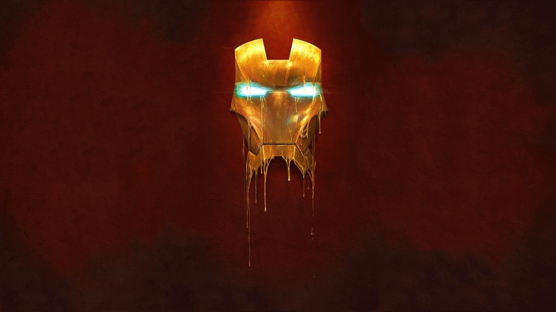 android iron man, cinema, background, red