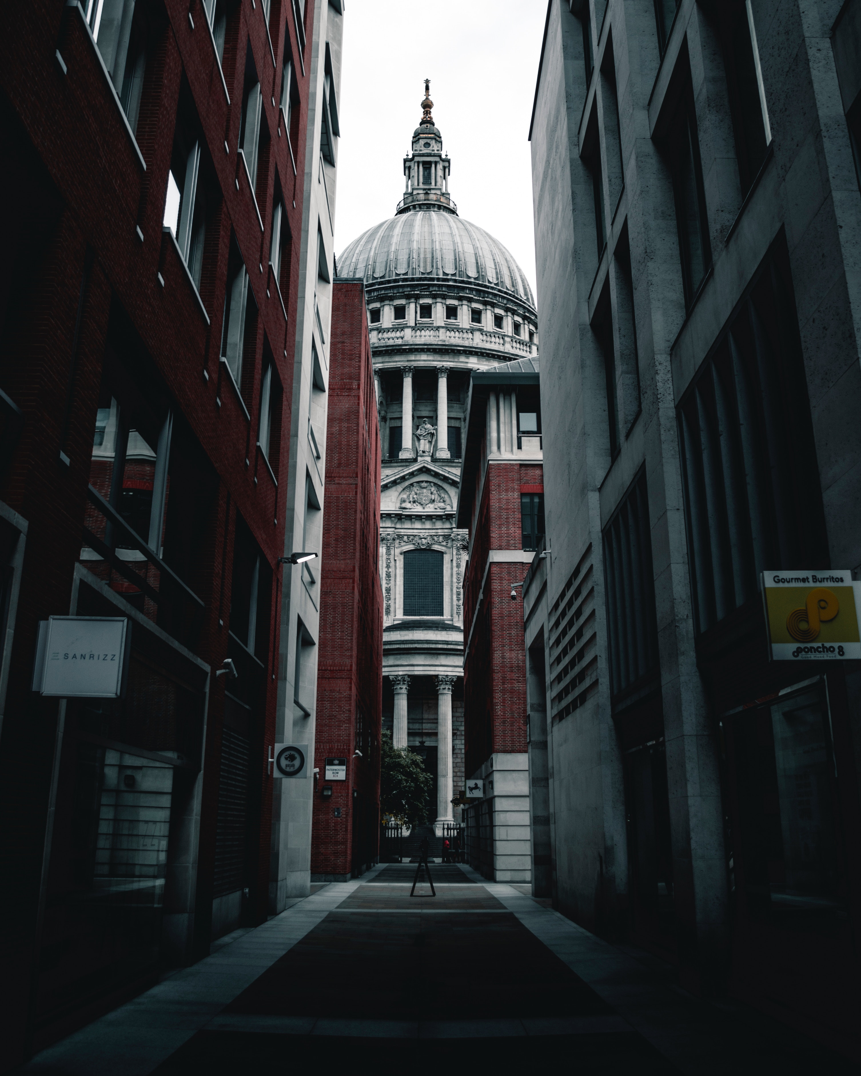 cities, architecture, city, building, lane, dome Full HD