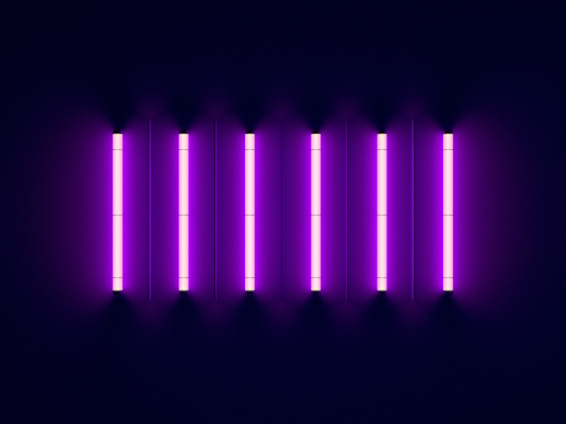 Artistic Neon Purple Lights HD Purple Aesthetic Wallpapers, HD Wallpapers