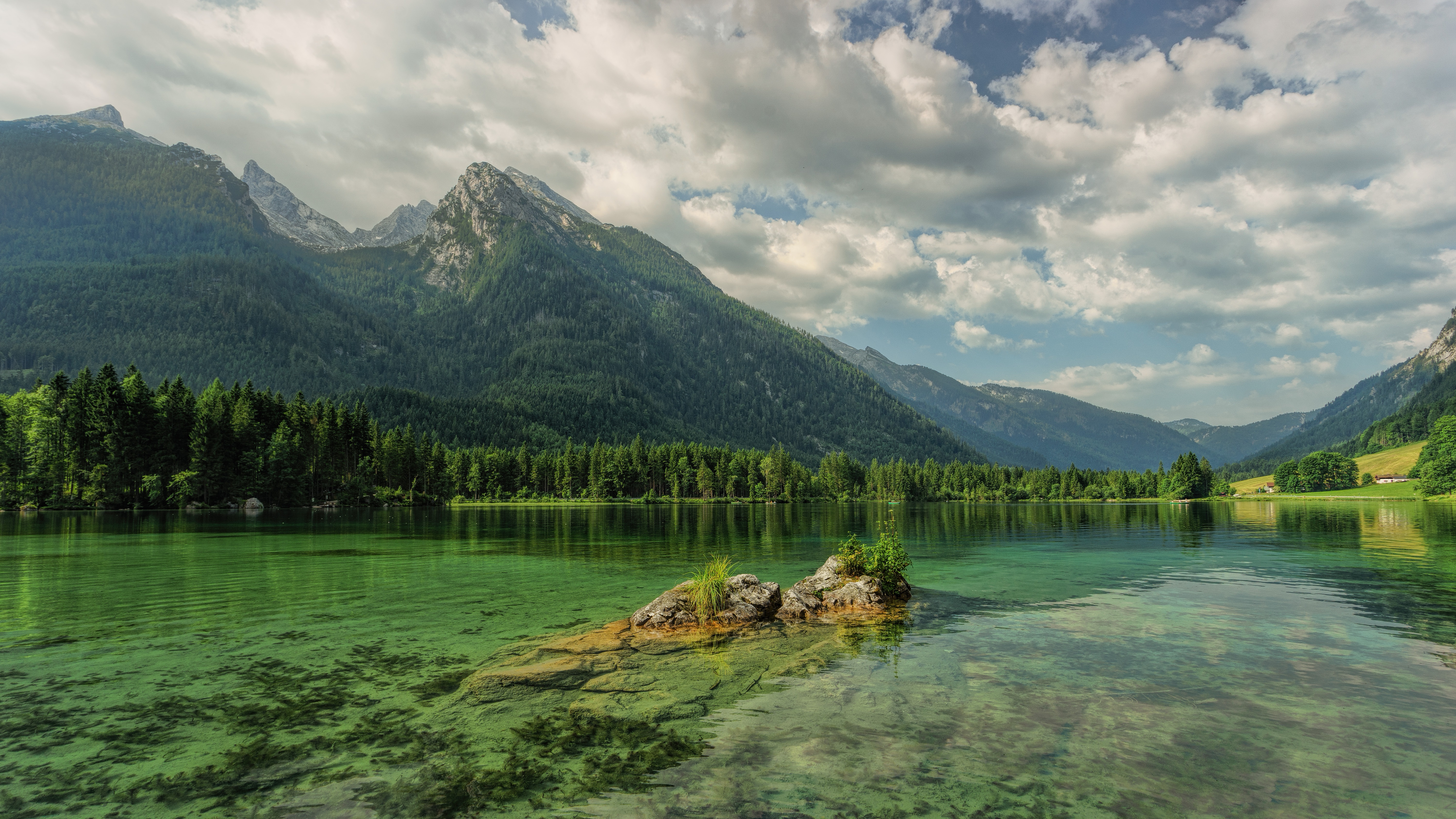 nature, austria, lake, hinterze, mountains, hintersee