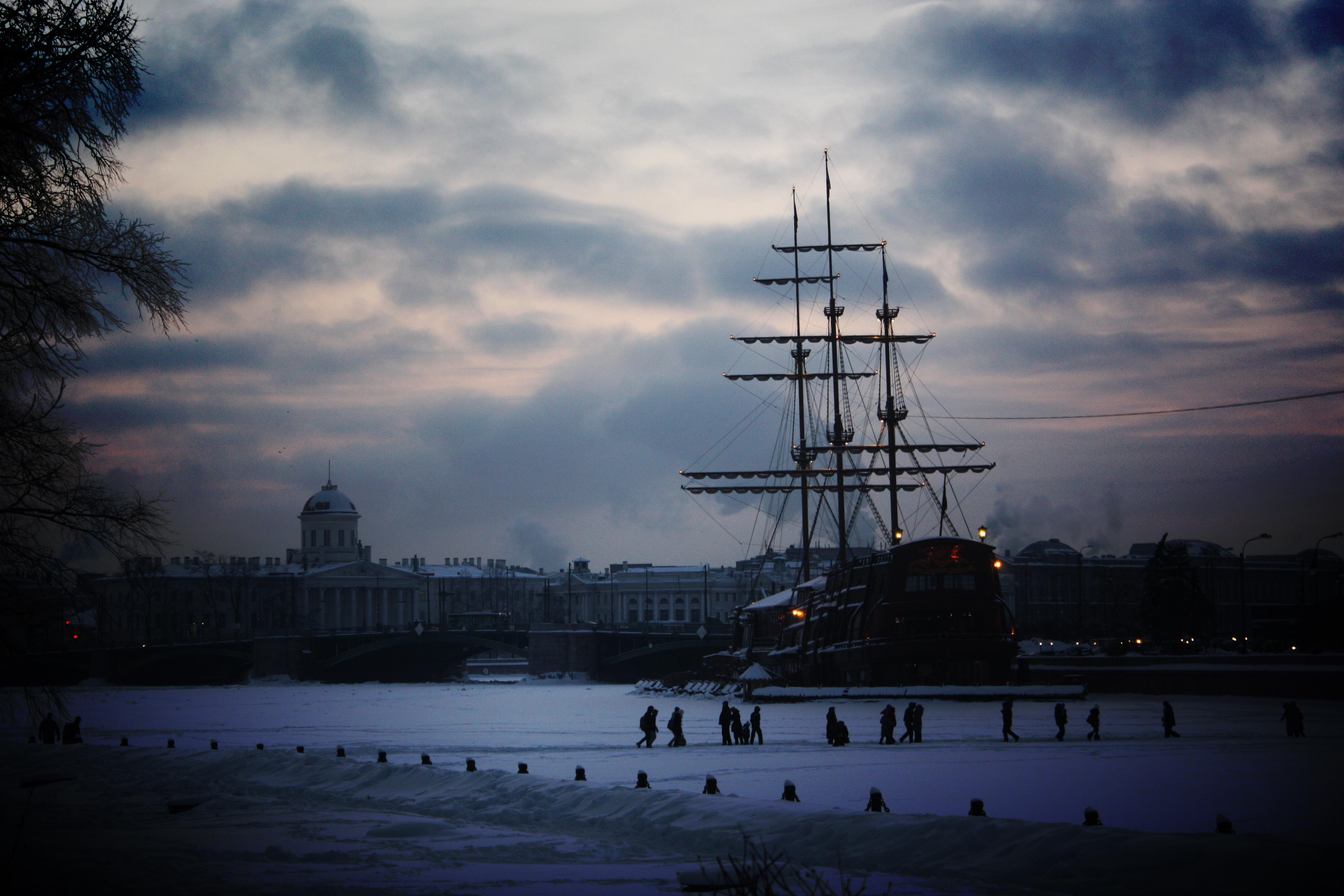 Корабль парусник Санкт Петербург Стокгольм