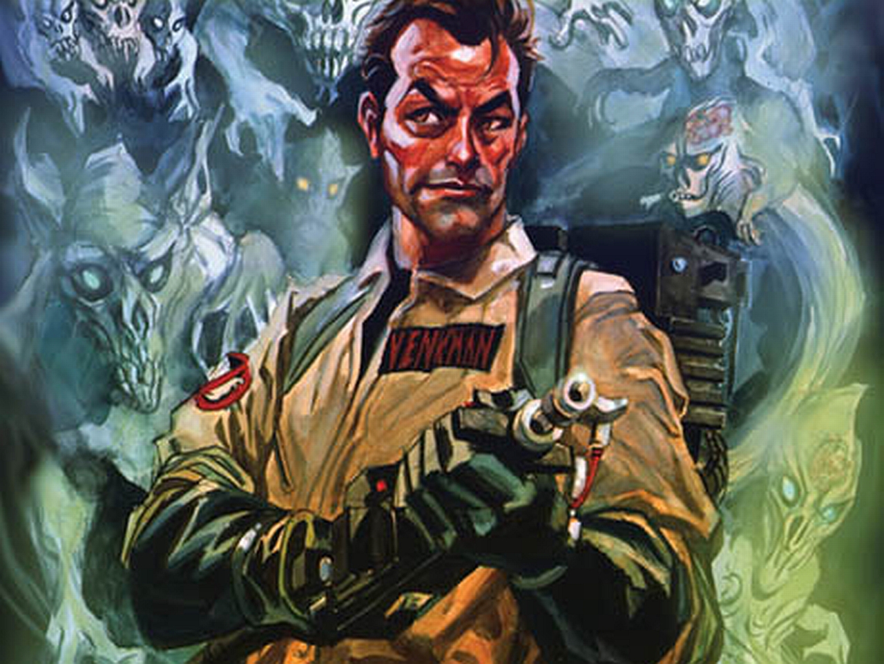 comics, ghostbusters phone background