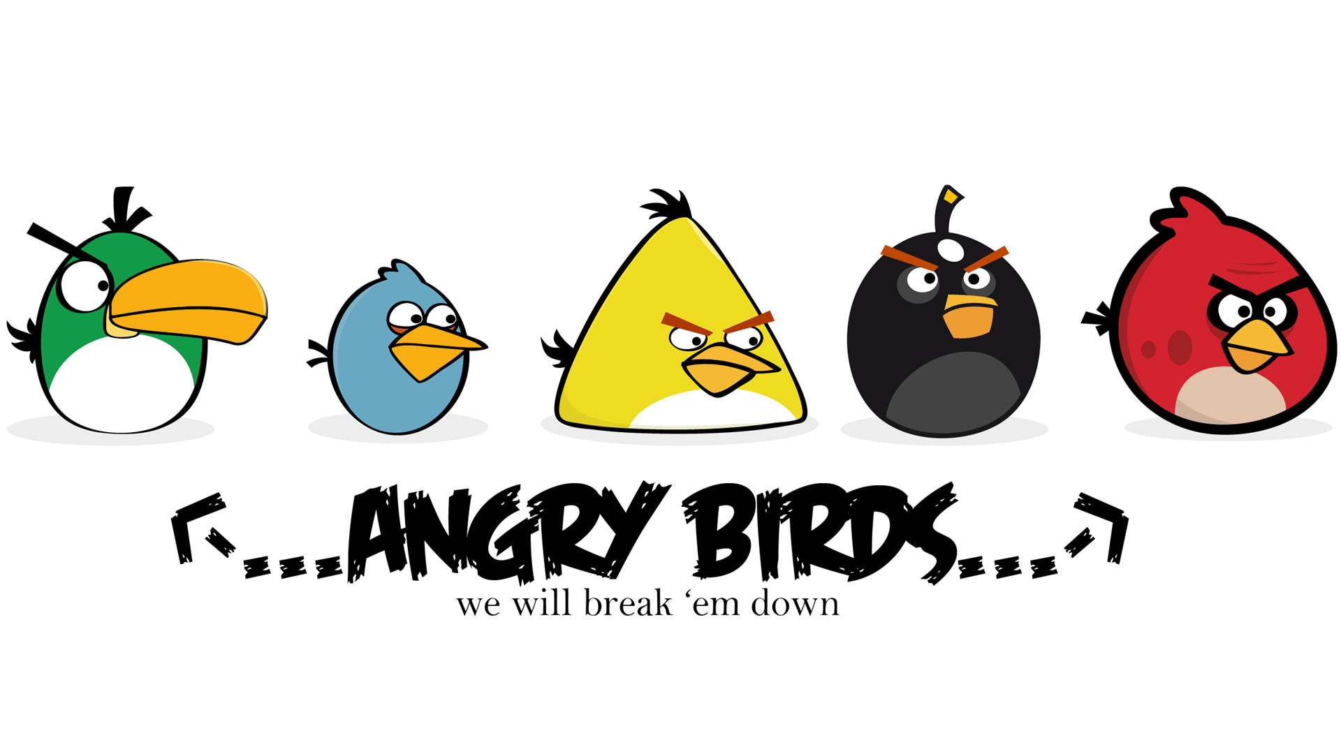 android video game, angry birds