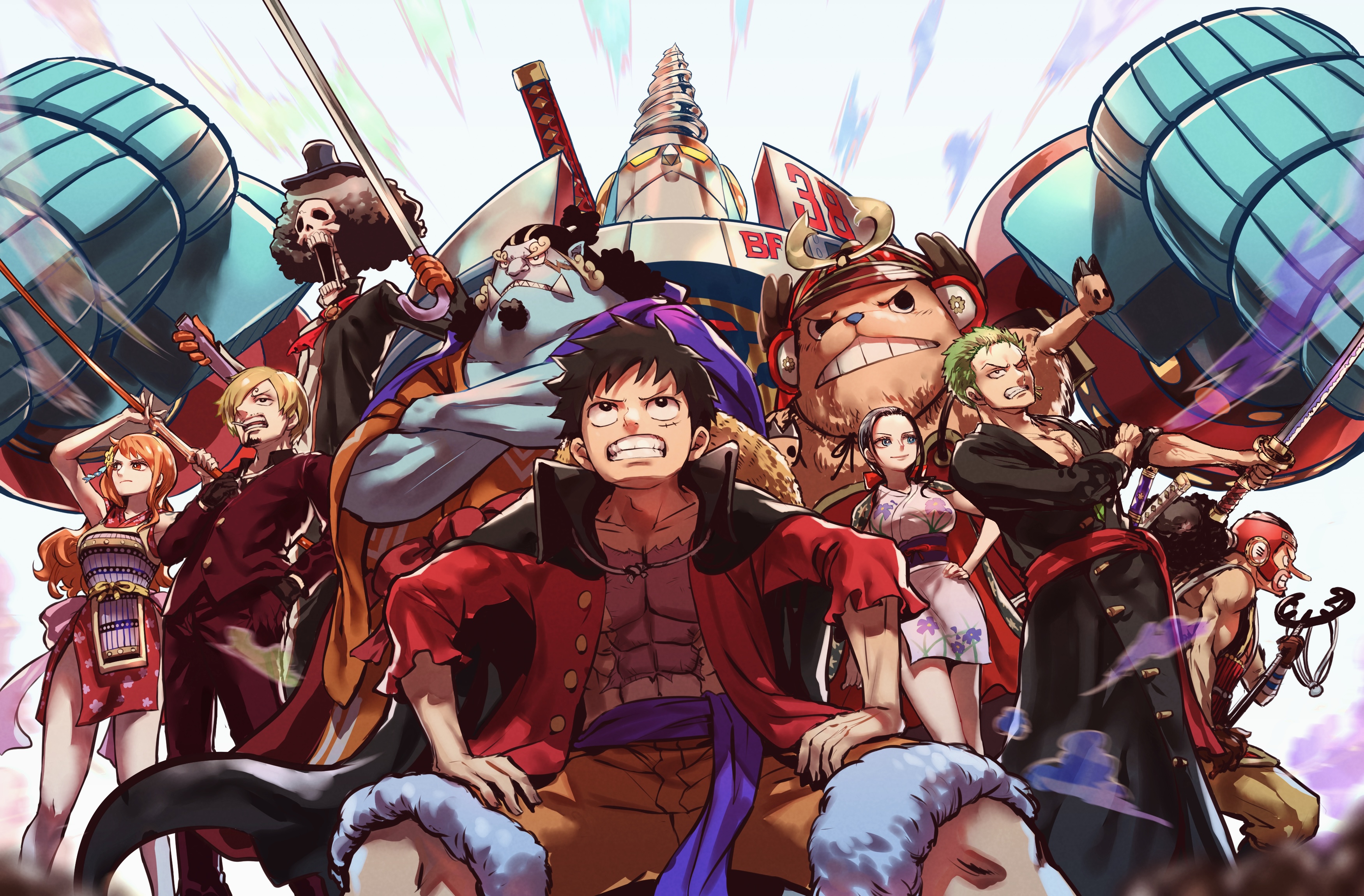 one piece wallpaper after 2 years