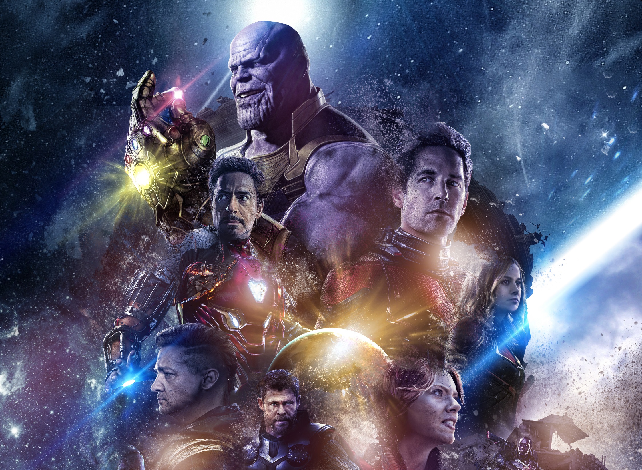 Download mobile wallpaper Iron Man, Movie, Captain Marvel, Thor, Black Widow, Hawkeye, The Avengers, Ant Man, Thanos, Avengers Endgame for free.