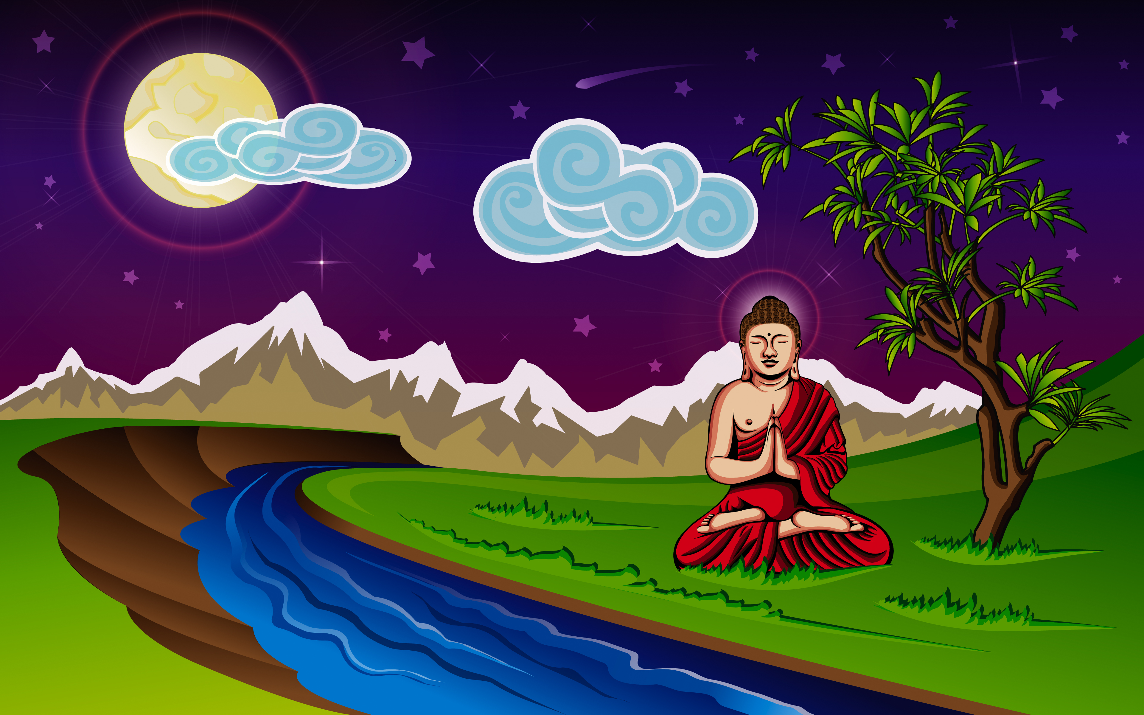 Буддизм иллюстрации