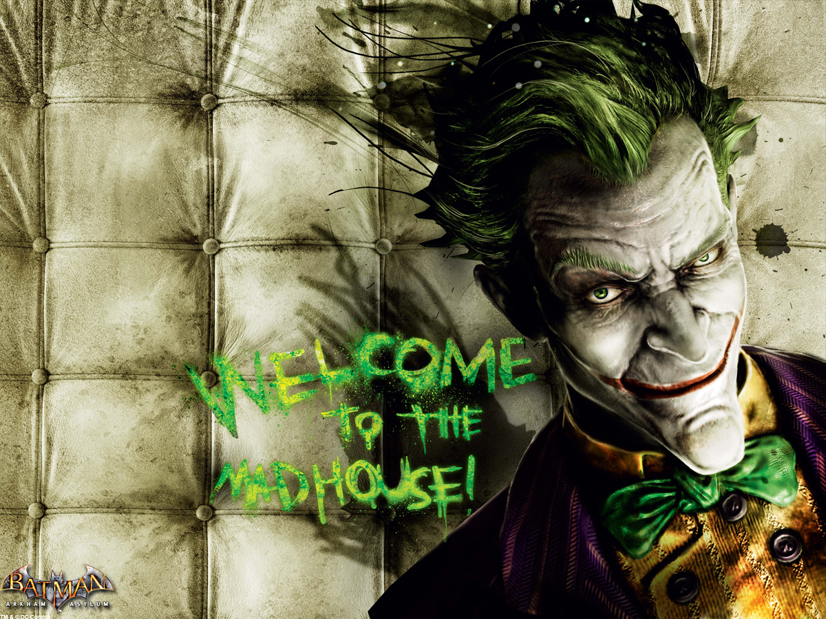 joker, video game, batman: arkham asylum Free Stock Photo